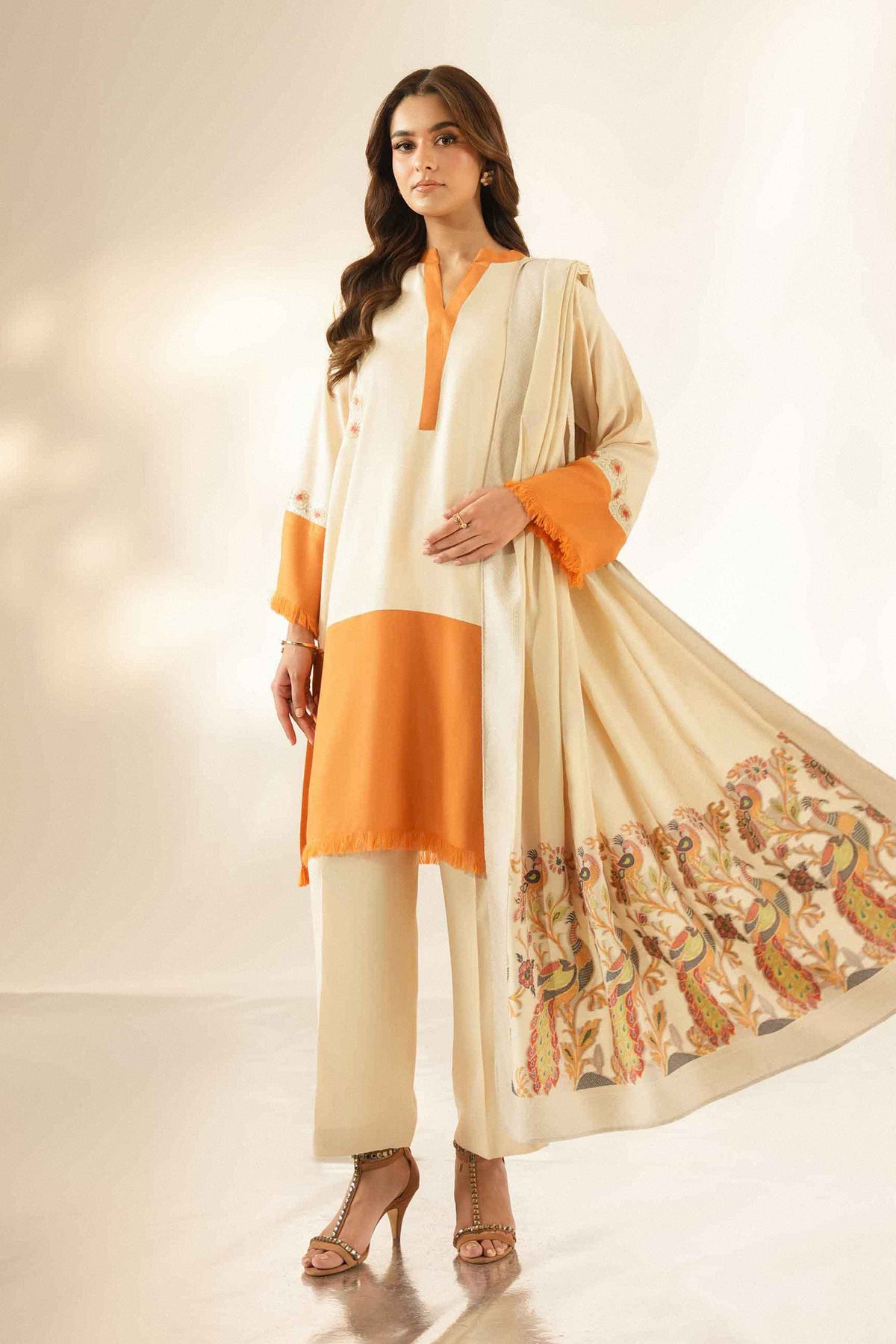 3 Piece - Embroidered Suit - ST3PE-LUXE26WV3-49