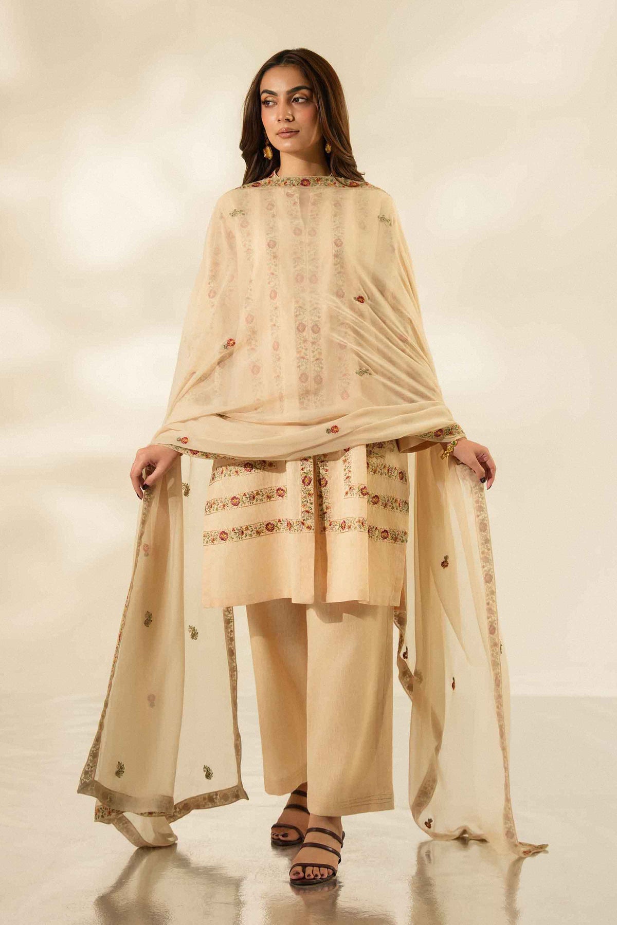 3 Piece - Embroidered Suit - ST3PE-LUXE26WV3-51