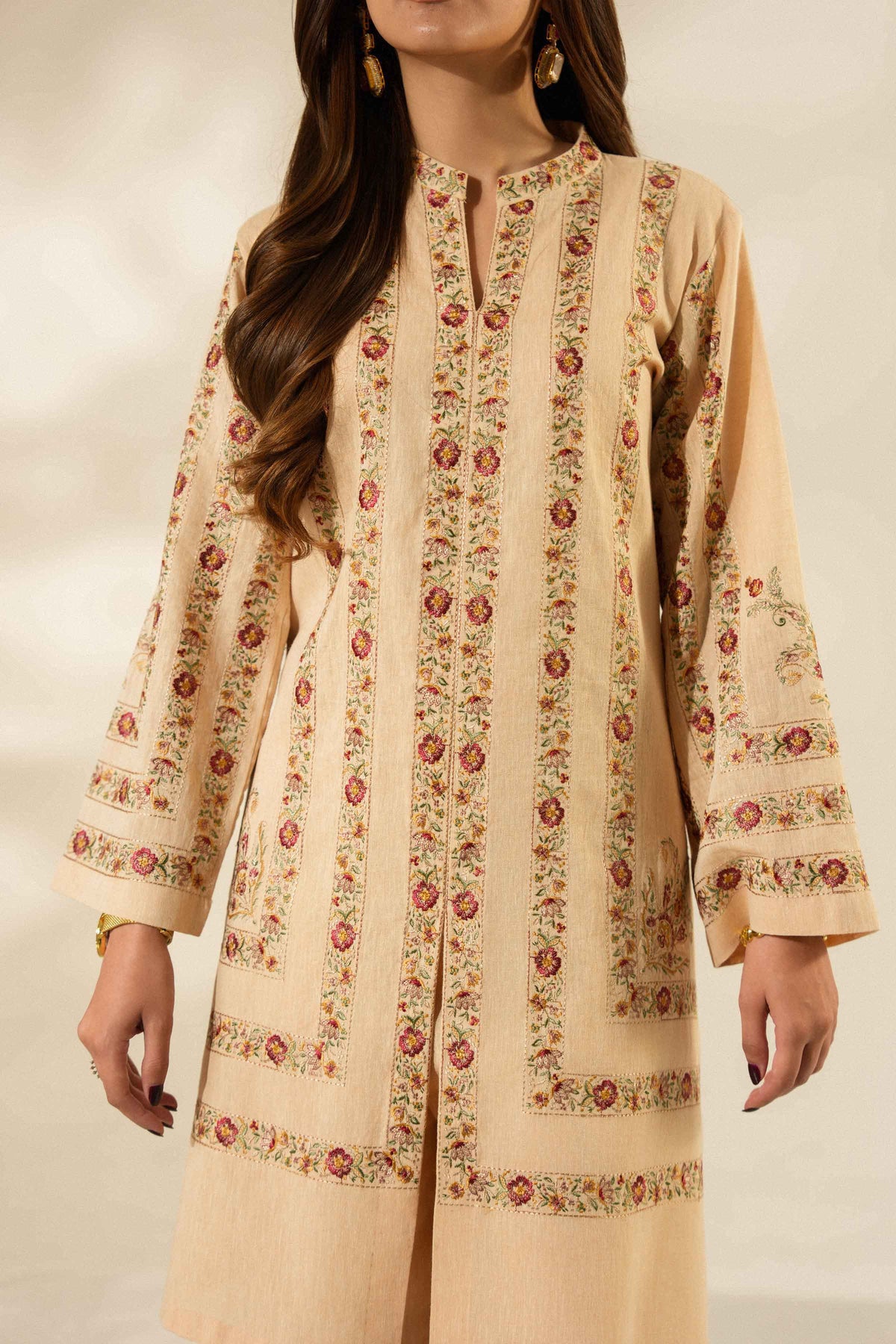 3 Piece - Embroidered Suit - ST3PE-LUXE26WV3-51