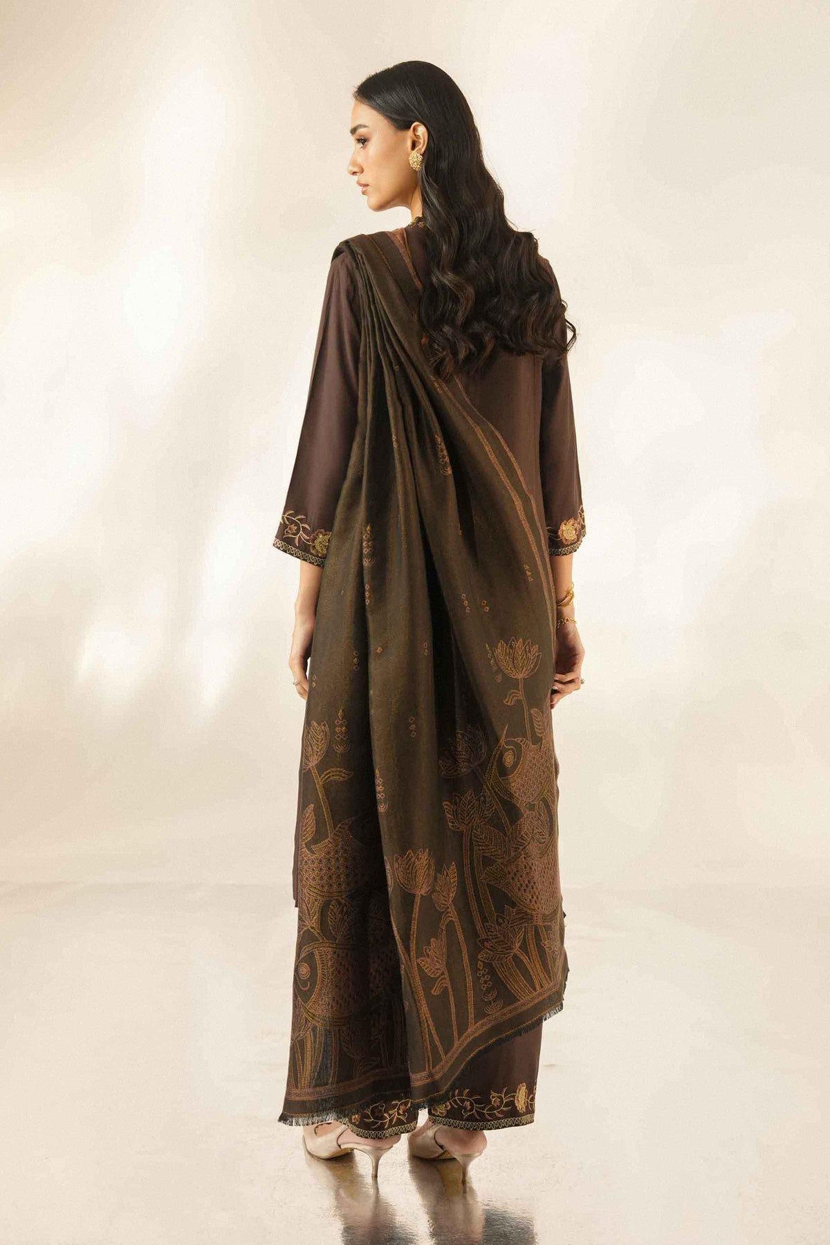 3 Piece - Embroidered Suit - ST3PE-LUXE26WV3-89