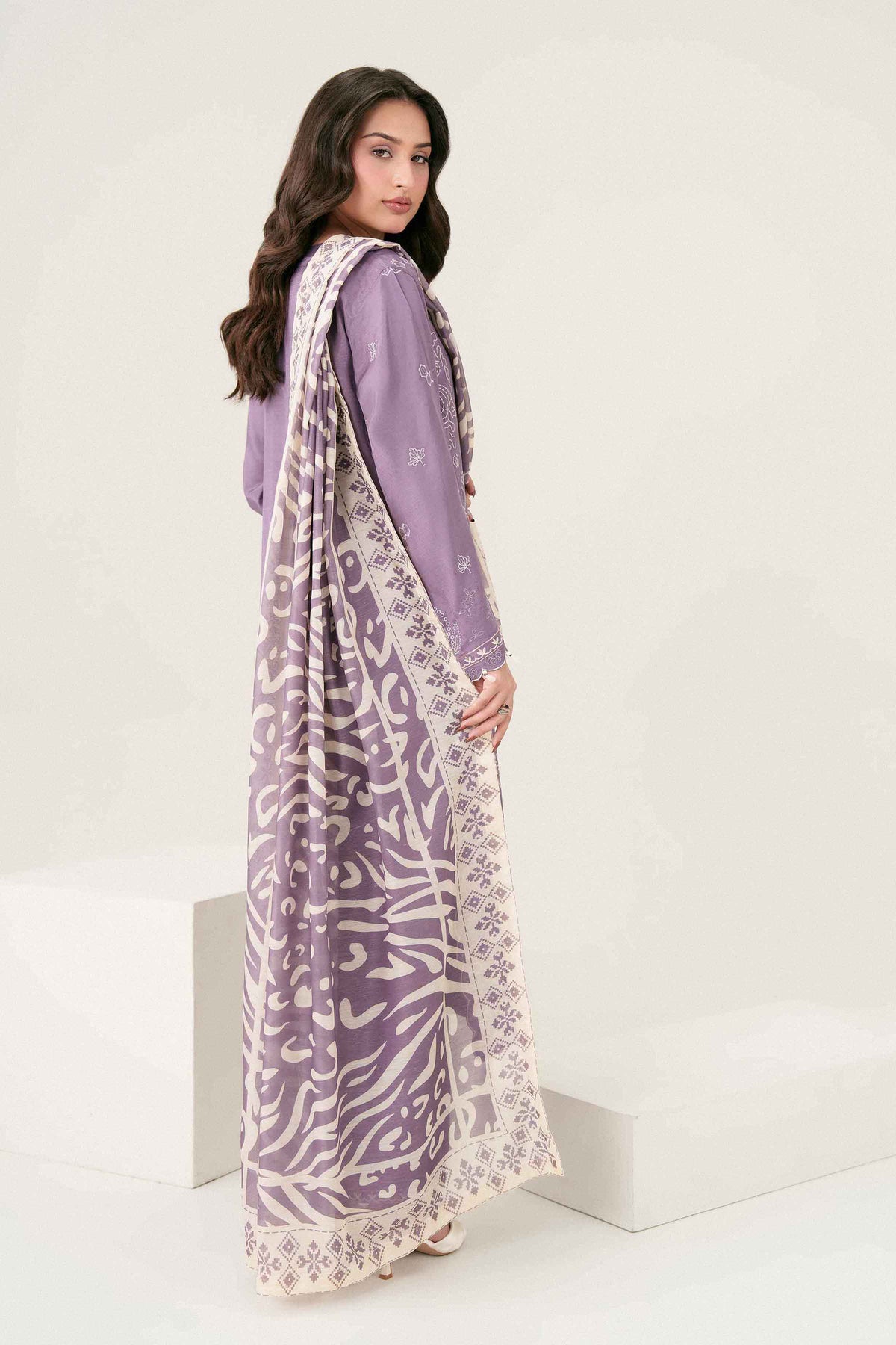 3 PIECE - PRINTED EMBROIDERED SUIT - ST3PE-PRET26WV1-15 for Women - Pret Collection | Nishat | Shop Online