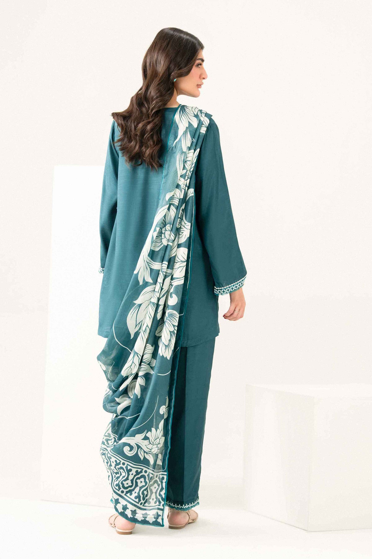 3 Piece - Printed Embroidered Suit - ST3PE-PRET26WV1-17