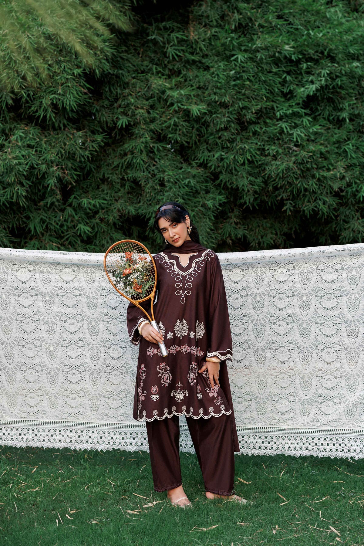 3 Piece - Embroidered Suit - ST3PE-PRET26WV1-22 for Women - Pret Collection | Nishat | Shop Online