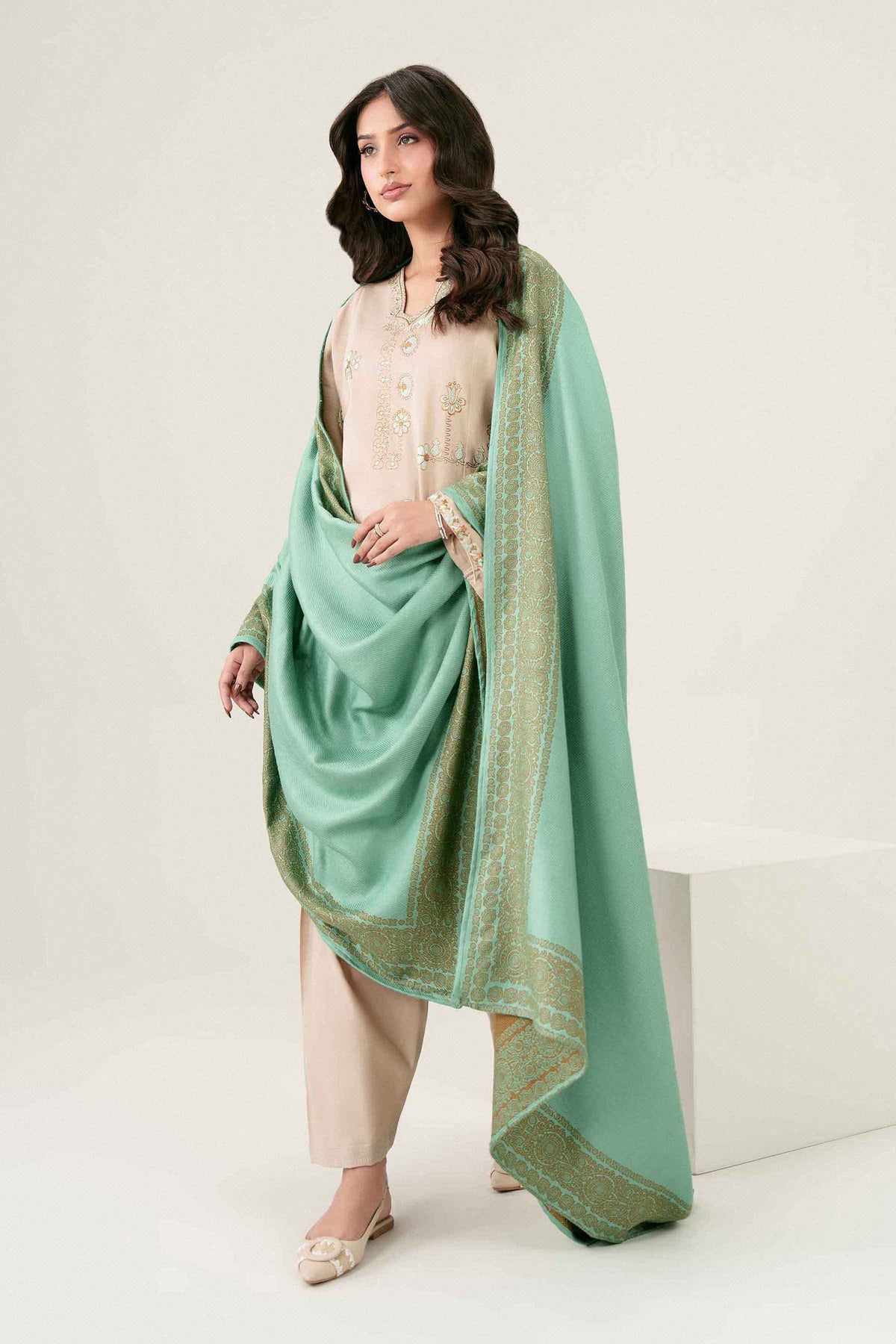 3 PIECE - EMBROIDERED SUIT - ST3PE-PRET26WV2-13 for Women - Pret Collection | Nishat | Shop Online