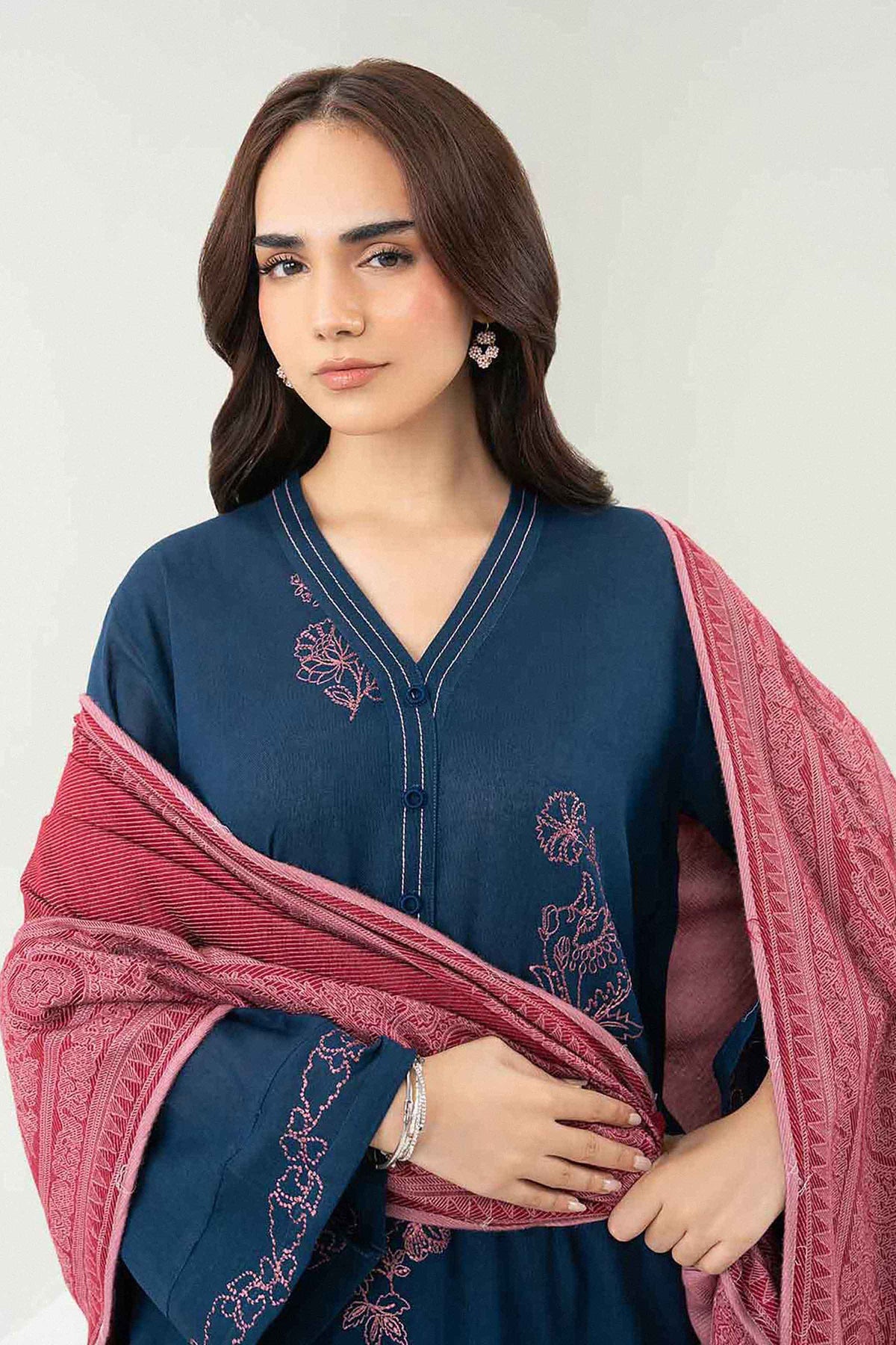 3 Piece - Embroidered Suit - ST3PE-PRET26WV2-15-for Women - Pret Collection | Nishat | Shop Online