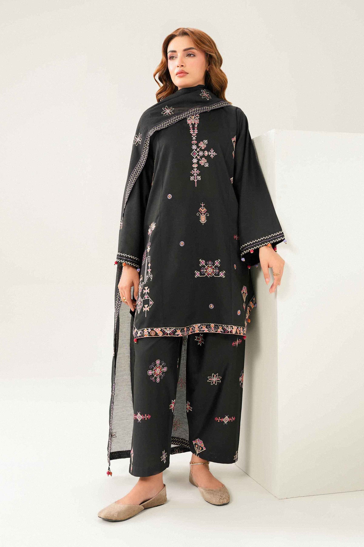 3 Piece - Embroidered Suit - ST3PE-PRET26WV2-32 for Women - Pret Collection | Nishat | Shop Online