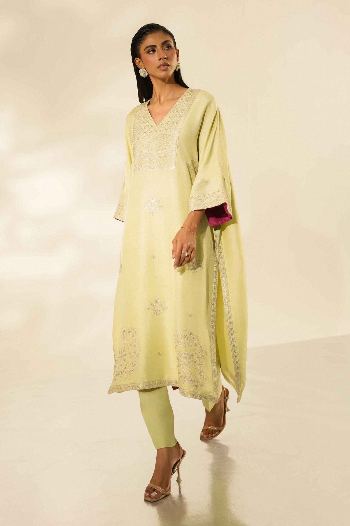 2 Piece - Embroidered Suit - ST3STE-LUXE26WV1-45 for Women - Luxury Pret Collection | Nishat | Shop Online