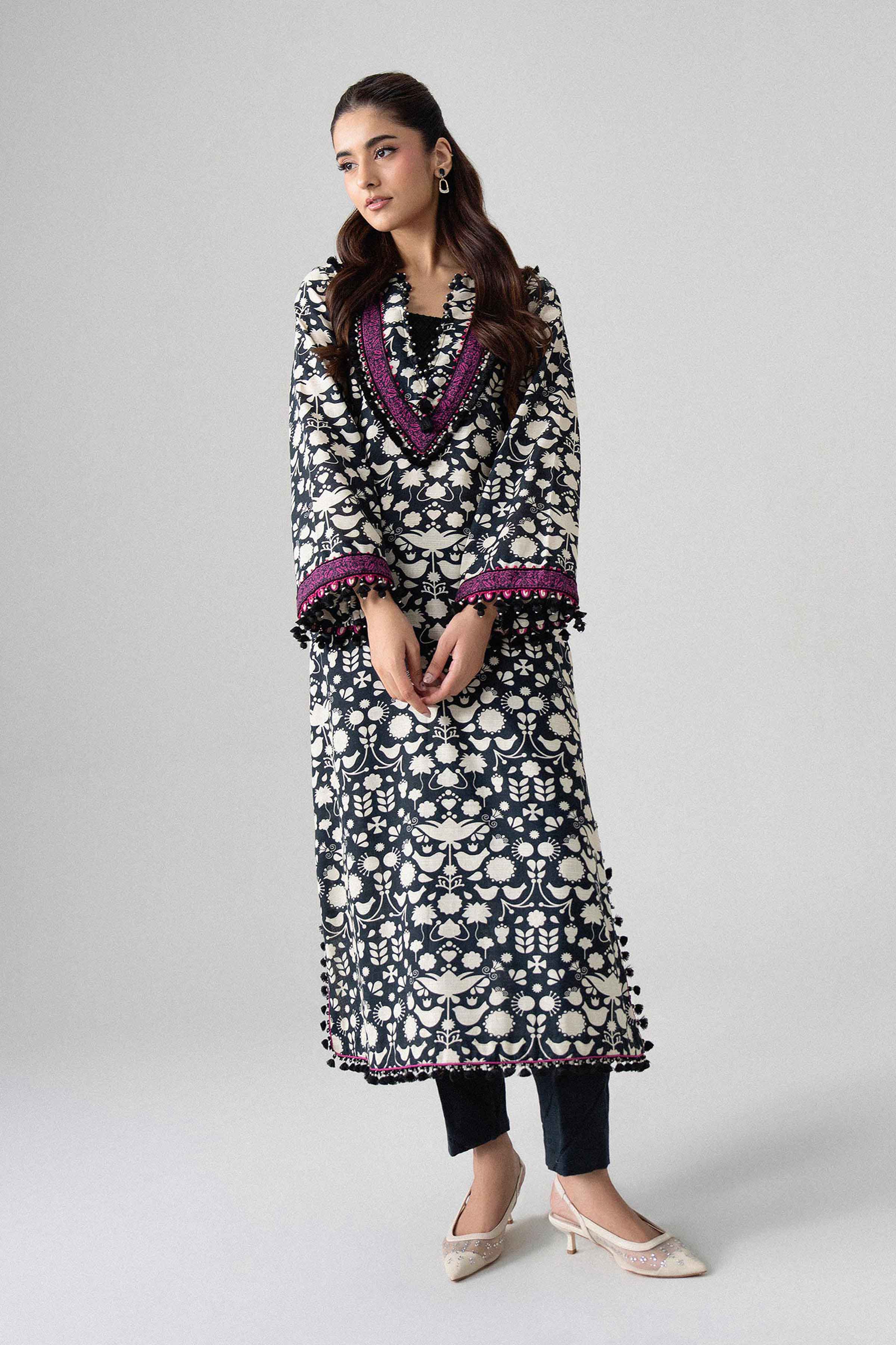 2 Piece - Printed Suit - U2ST-NISHA26WV1-11 for Women - Unstitched Collection | Nishat | Shop Online