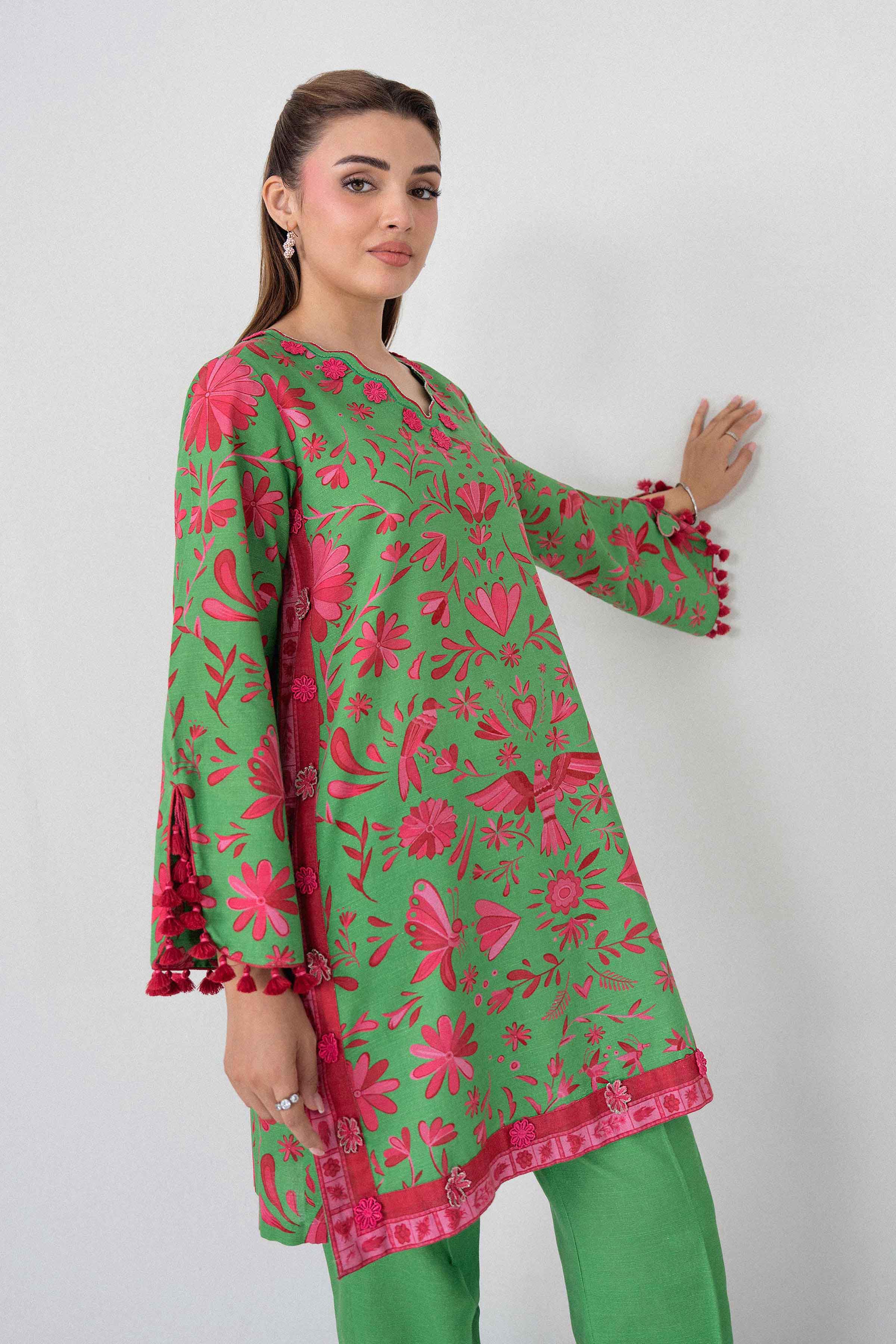2 Piece - Printed Suit - U2ST-NISHA26WV1-13 for Women - Unstitched Collection | Nishat | Shop Online
