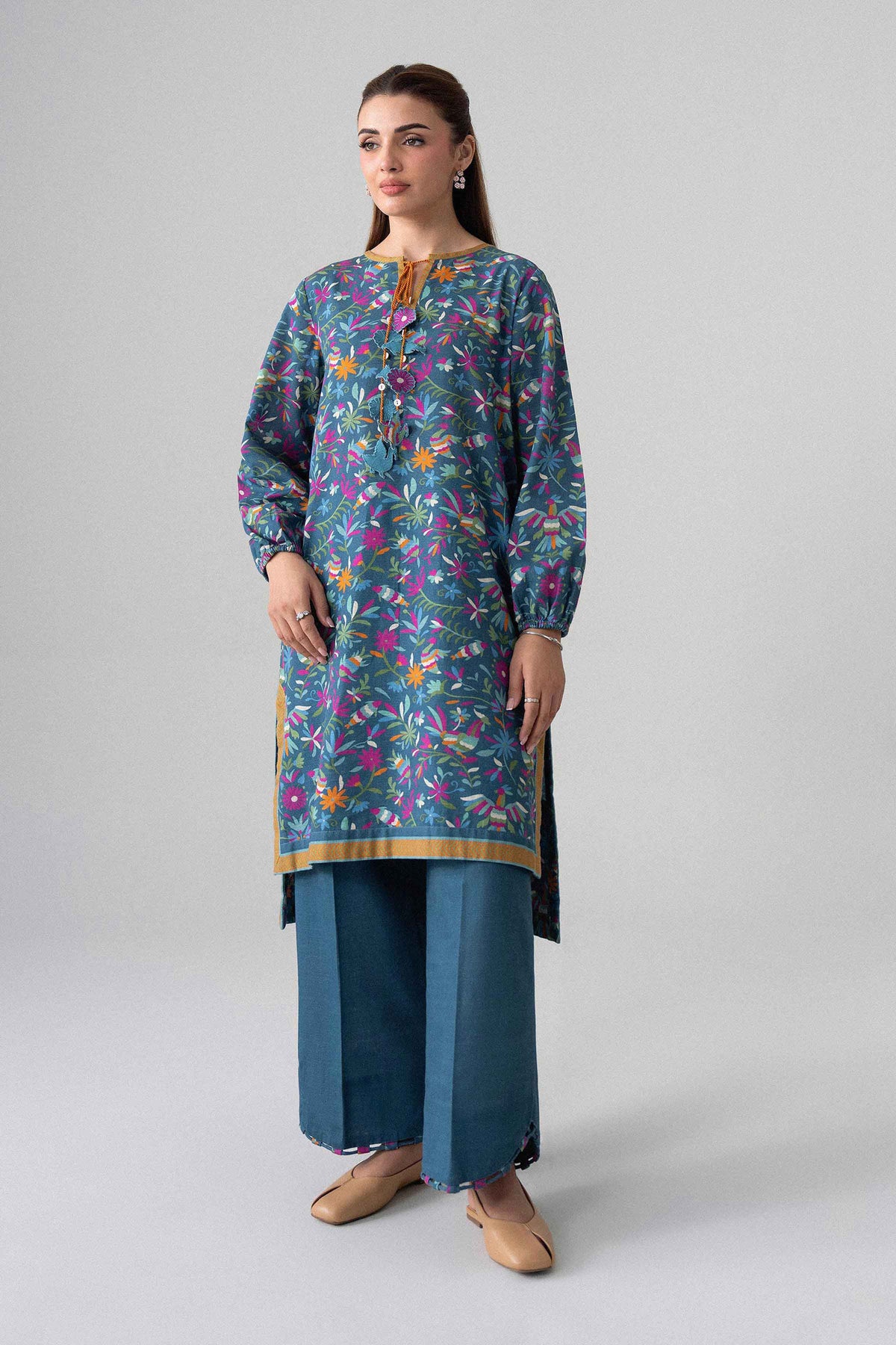2 Piece - Printed Suit - U2ST-NISHA26WV1-15 for Women - Unstitched Collection | Nishat | Shop Online