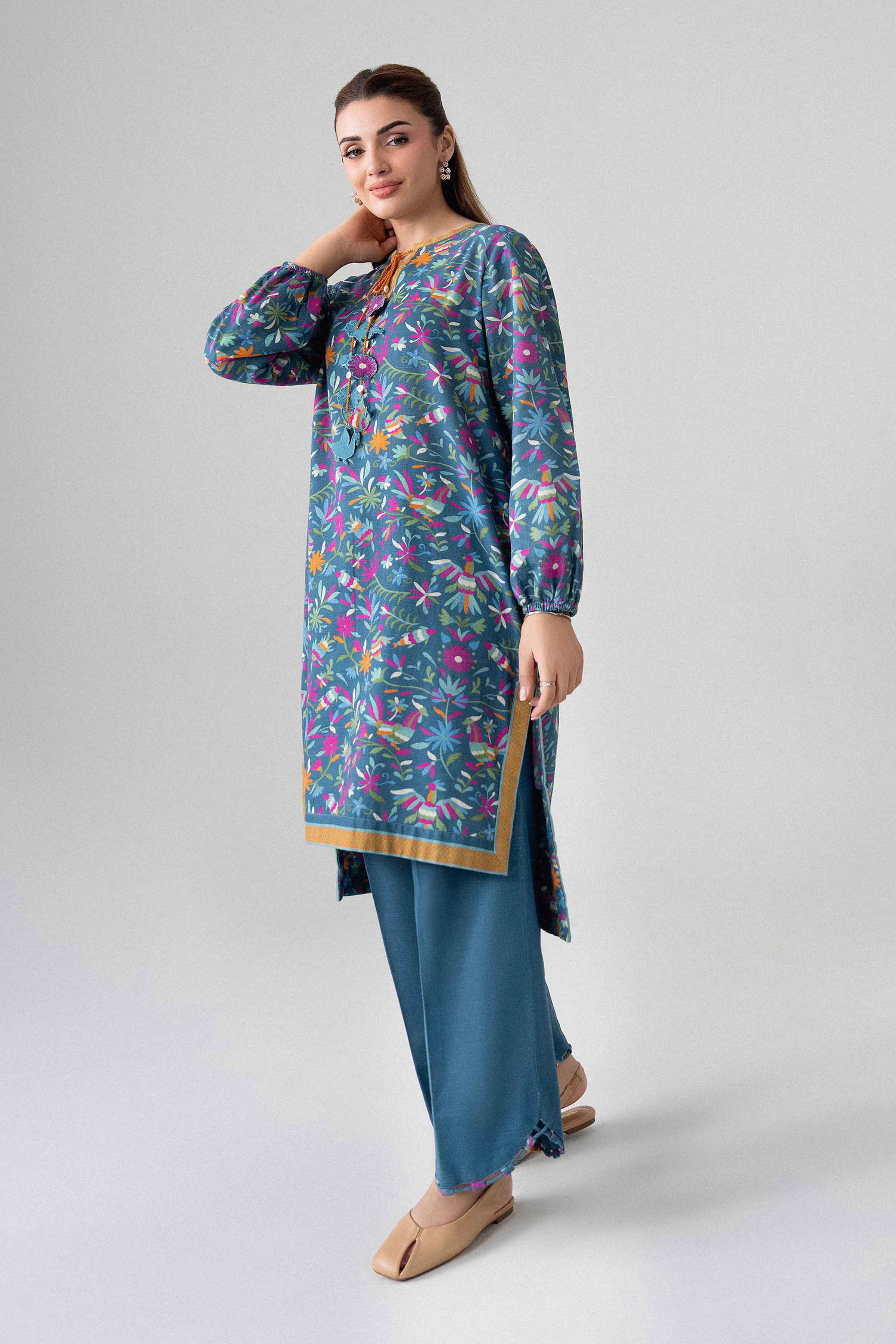 2 Piece - Printed Suit - U2ST-NISHA26WV1-15 for Women - Unstitched Collection | Nishat | Shop Online