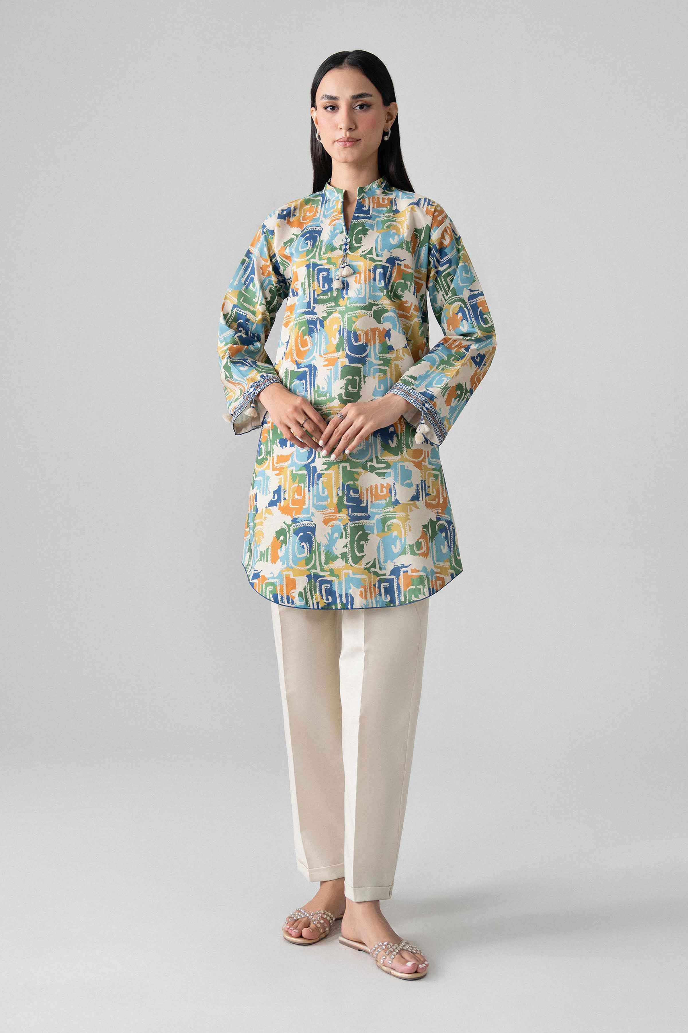 2 Piece - Printed Suit - U2ST-NISHA26WV1-23 for Women - Unstitched Collection | Nishat | Shop Online