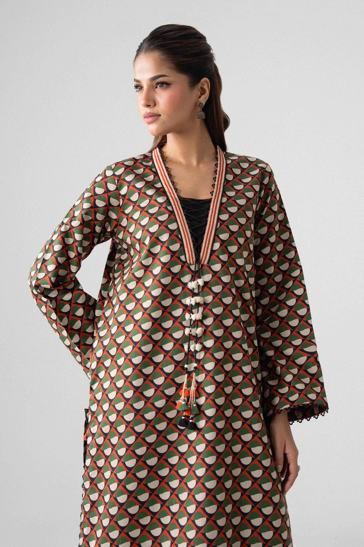 2 Piece - Printed Suit - U2ST-NISHA26WV1-25 for Women - Unstitched Collection | Nishat | Shop Online