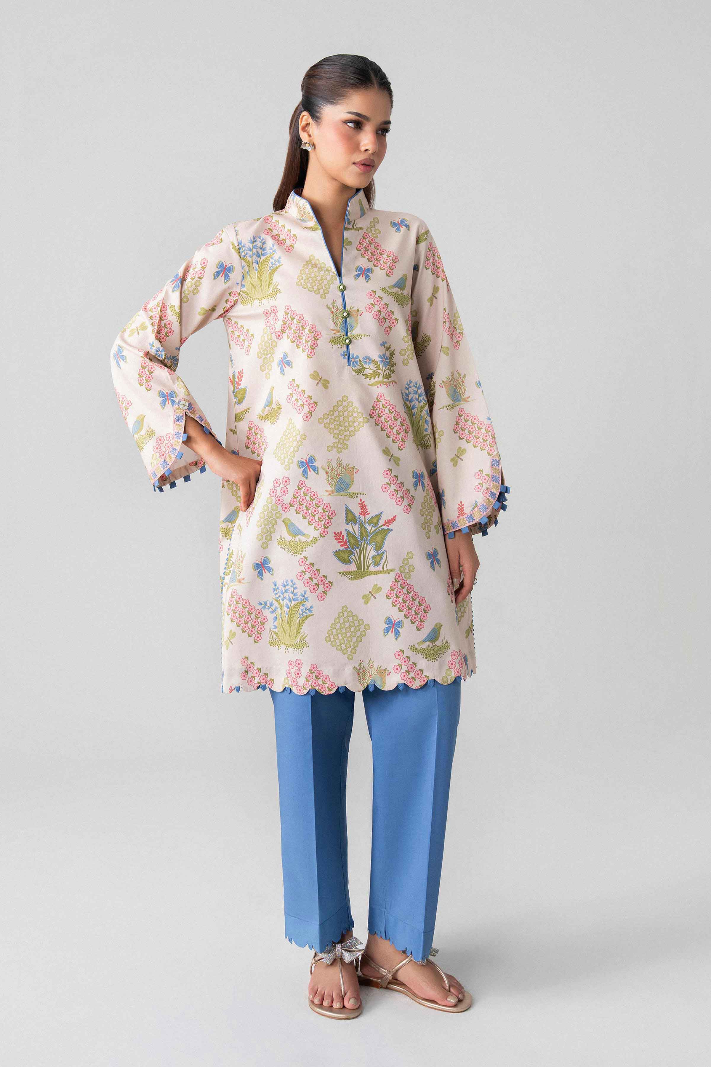2 Piece - Printed Suit - U2ST-NISHA26WV1-27 for Women - Unstitched Collection | Nishat | Shop Online
