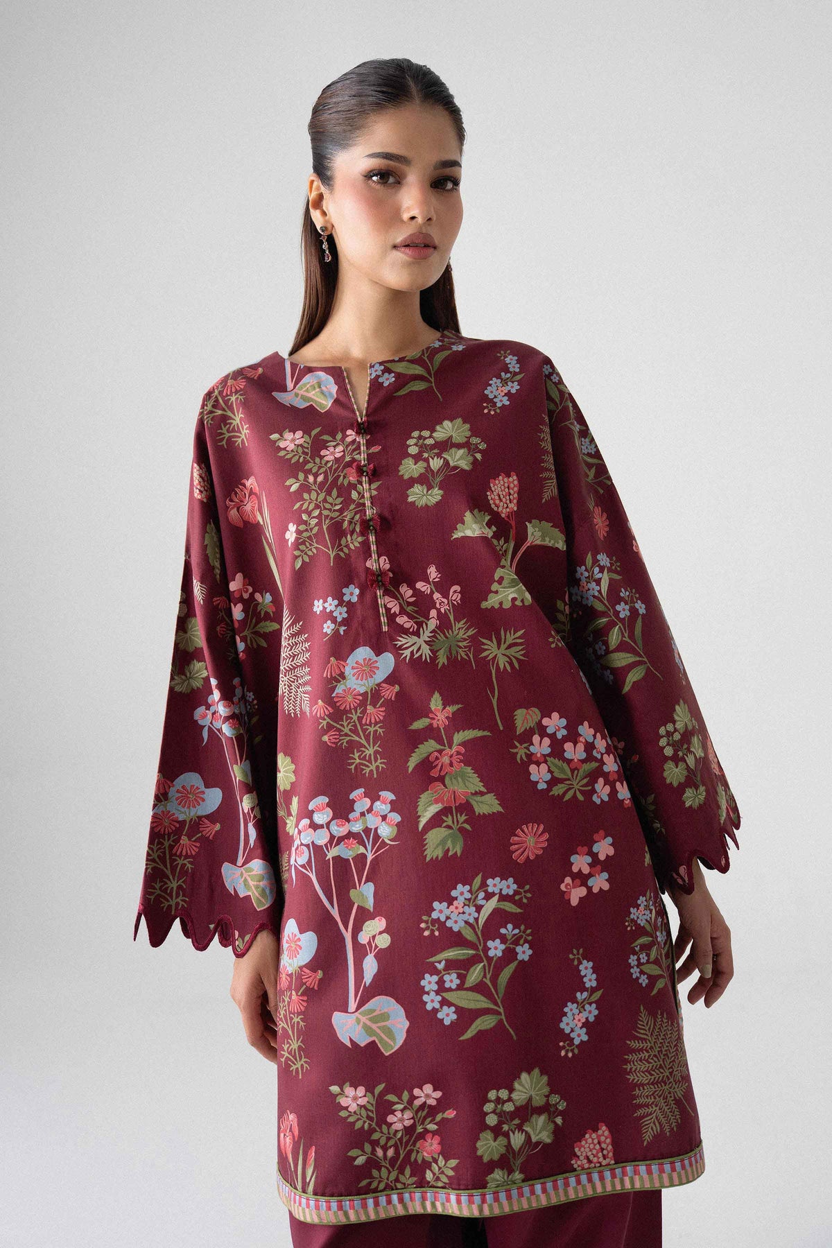 2 Piece - Printed Suit - U2ST-NISHA26WV1-28 for Women - Unstitched Collection | Nishat | Shop Online