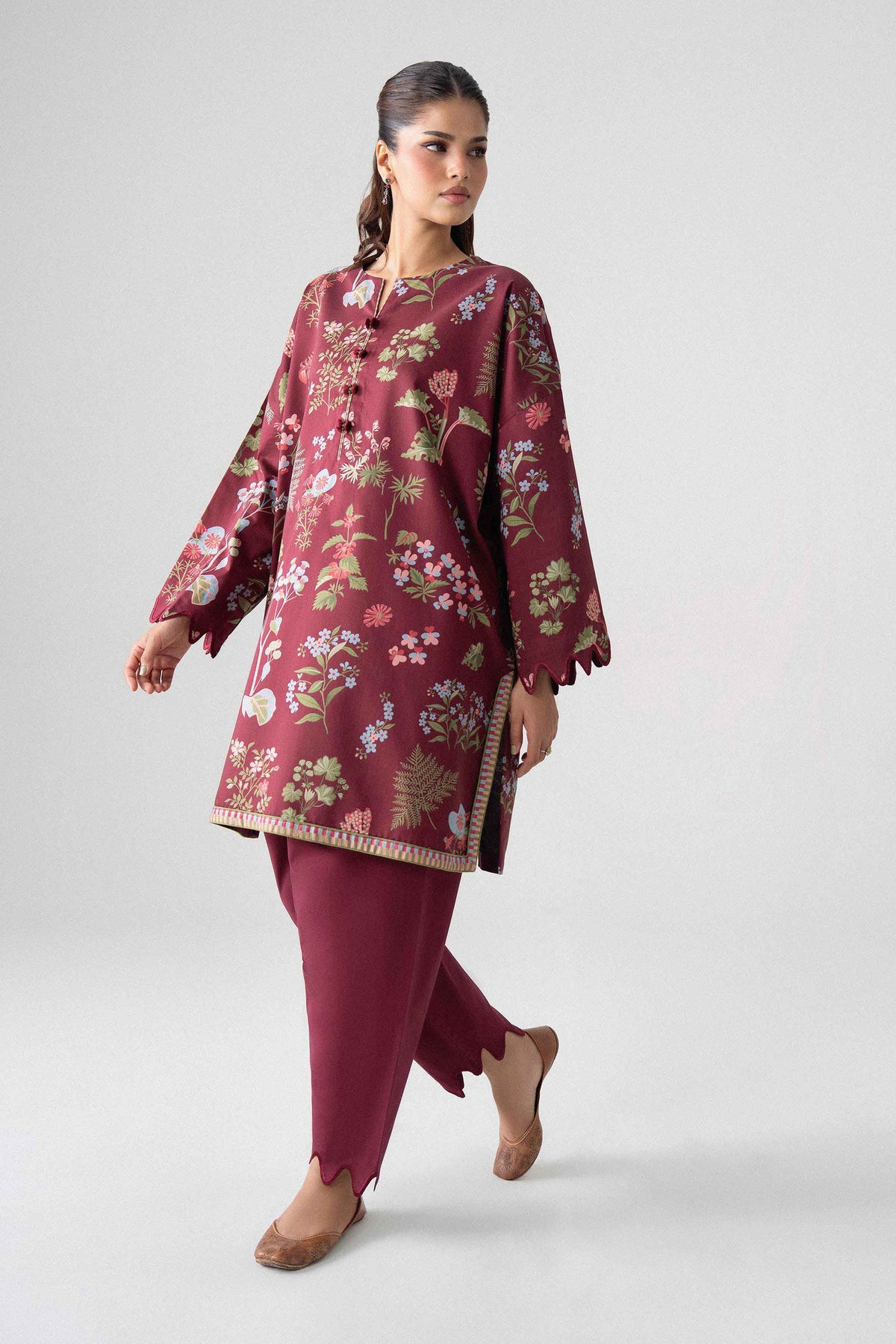 2 Piece - Printed Suit - U2ST-NISHA26WV1-28 for Women - Unstitched Collection | Nishat | Shop Online