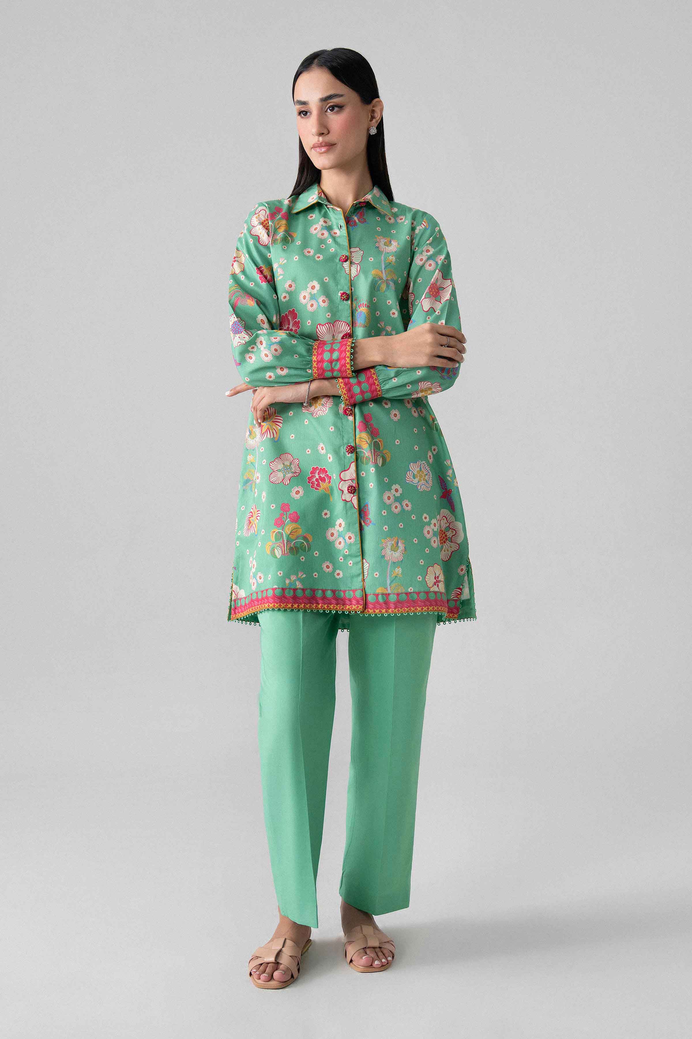 2 Piece - Printed Suit - U2ST-NISHA26WV1-30 for Women - Unstitched Collection | Nishat | Shop Online