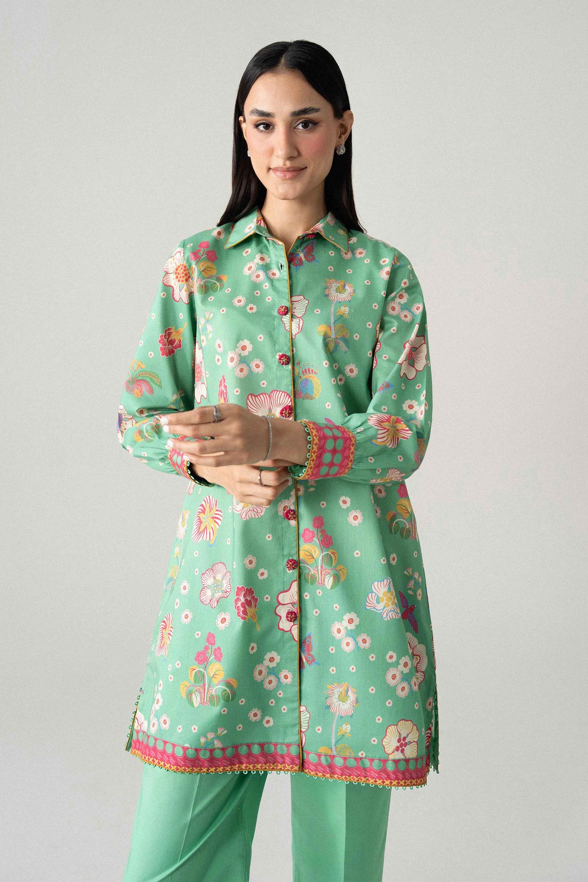 2 Piece - Printed Suit - U2ST-NISHA26WV1-30 for Women - Unstitched Collection | Nishat | Shop Online