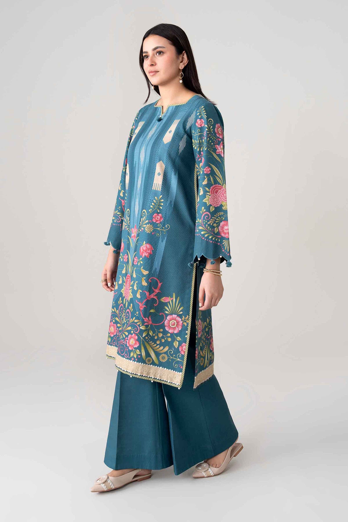 2 Piece - Digital Printed Suit - U2ST-NISHA26WV1-37