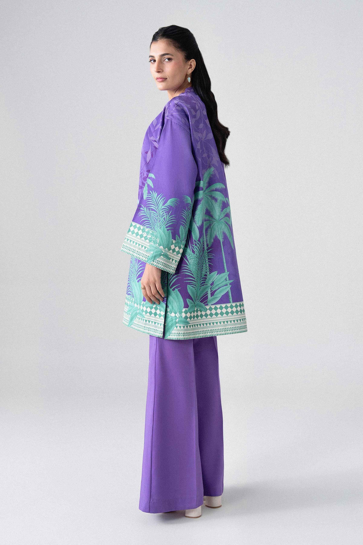 2 Piece - Digital Printed Suit - U2ST-NISHA26WV1-4
