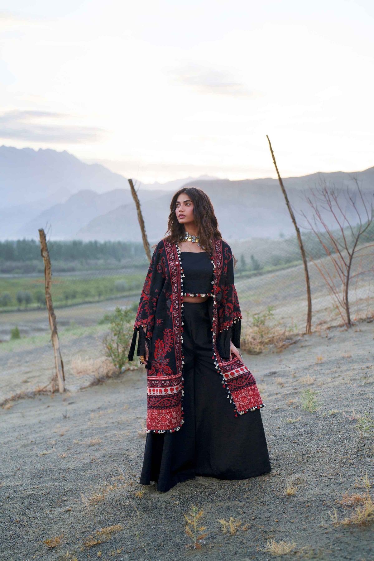 2 Piece - Digital Printed Suit - U2ST-NISHA26WV1-41