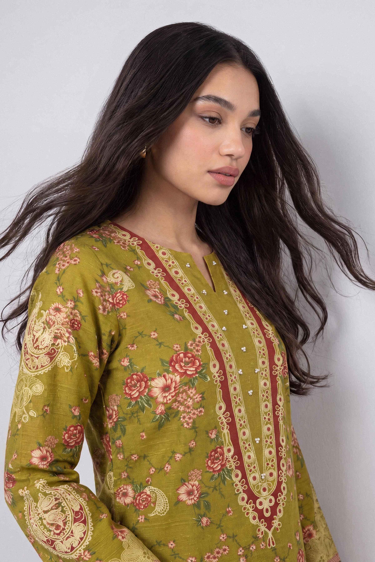 2 Piece - Digital Printed Suit - U2ST-NISHA26WV1-42