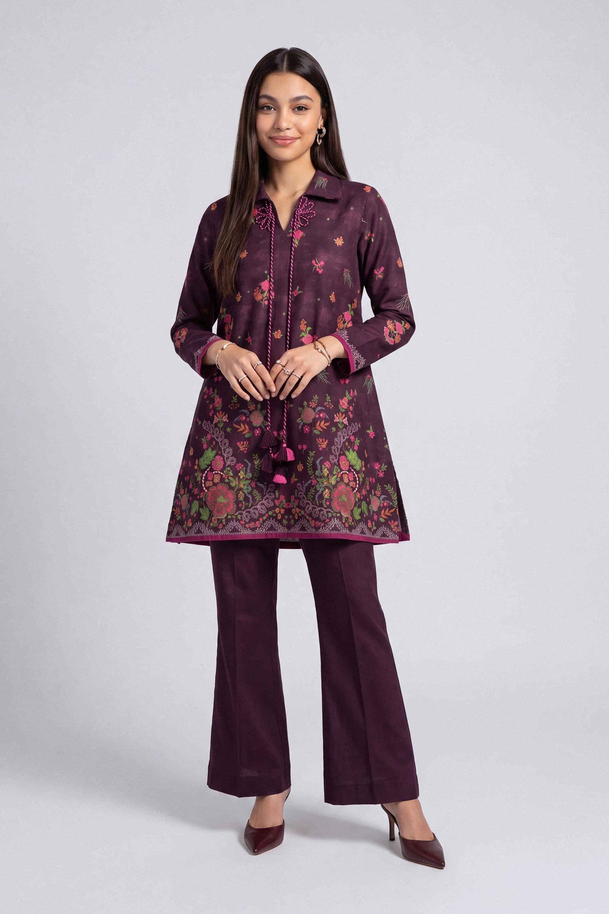 2 Piece - Digital Printed Suit - U2ST-NISHA26WV1-43