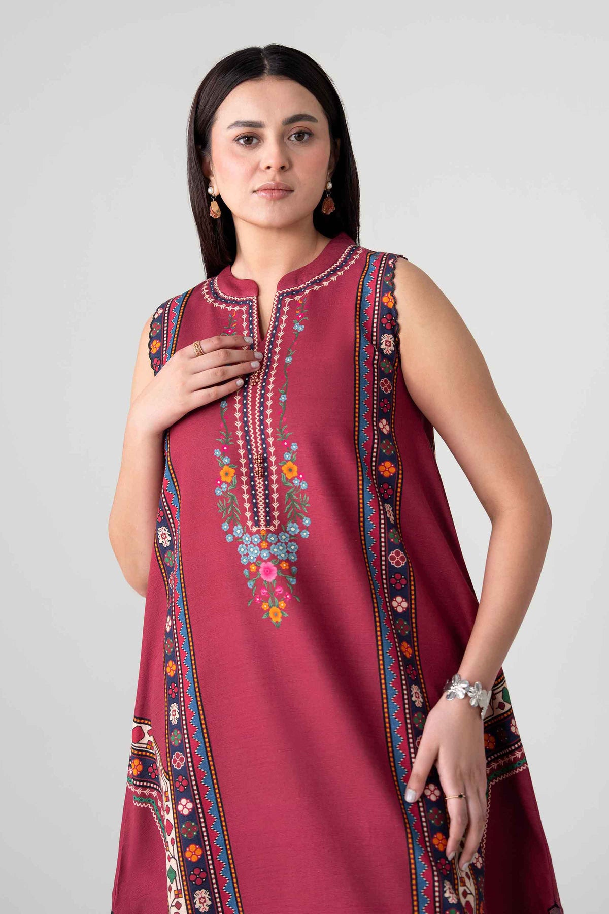2 Piece - Digital Printed Suit - U2ST-NISHA26WV1-45