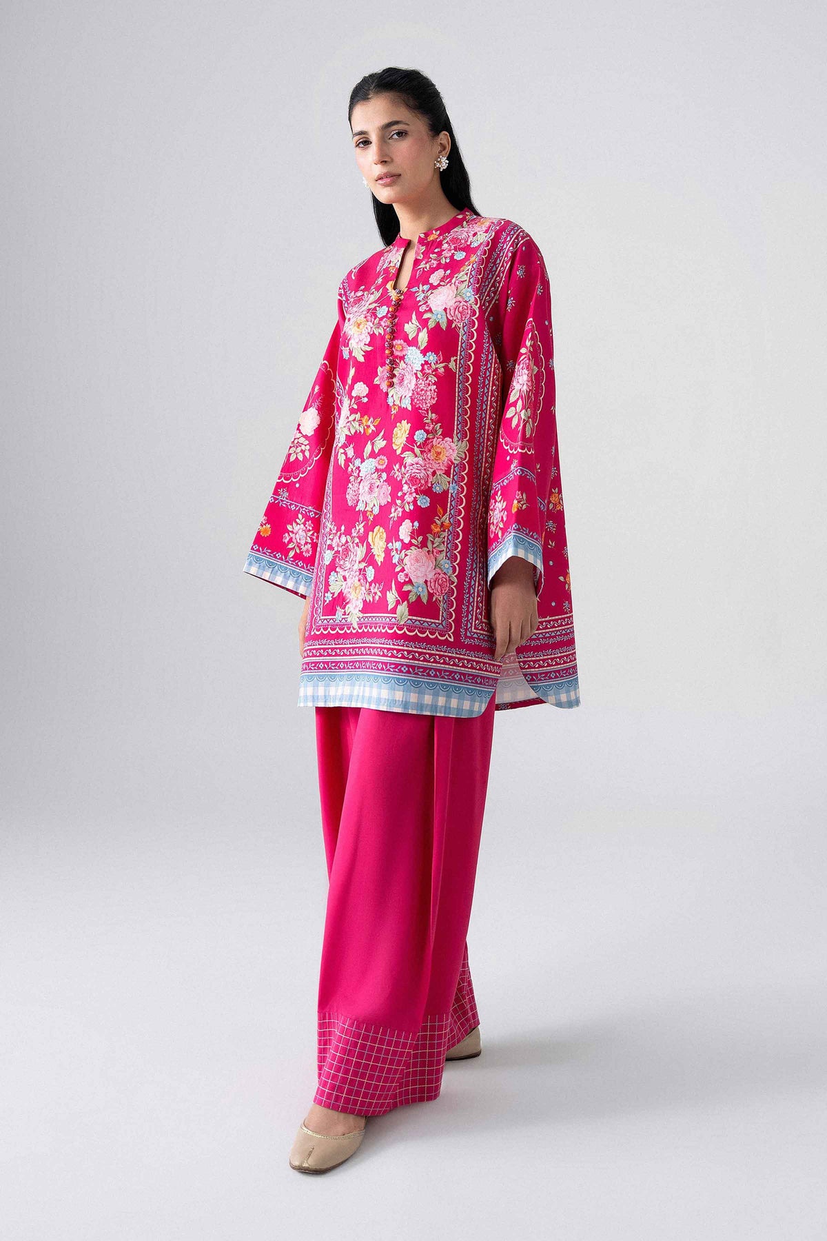 2 Piece - Digital Printed Suit - U2ST-NISHA26WV1-5