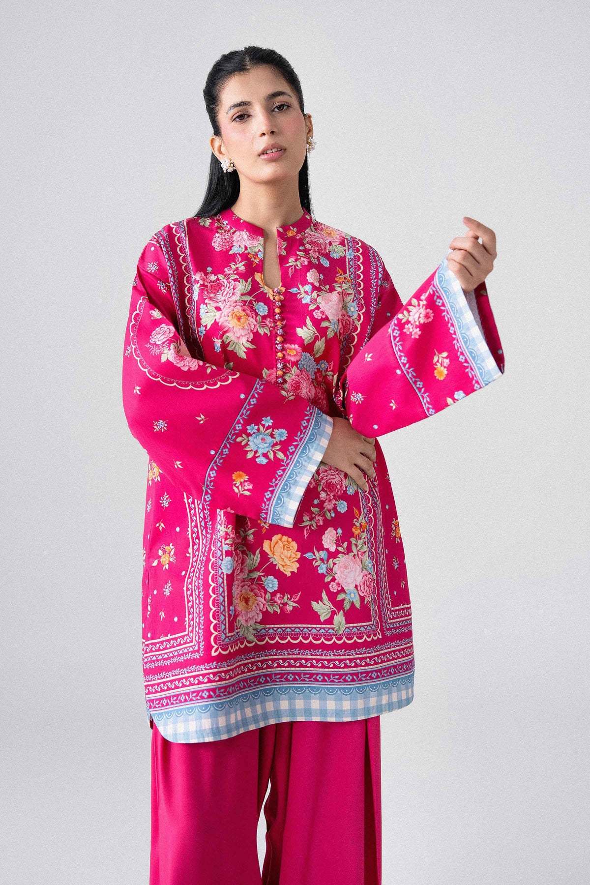 2 Piece - Digital Printed Suit - U2ST-NISHA26WV1-5