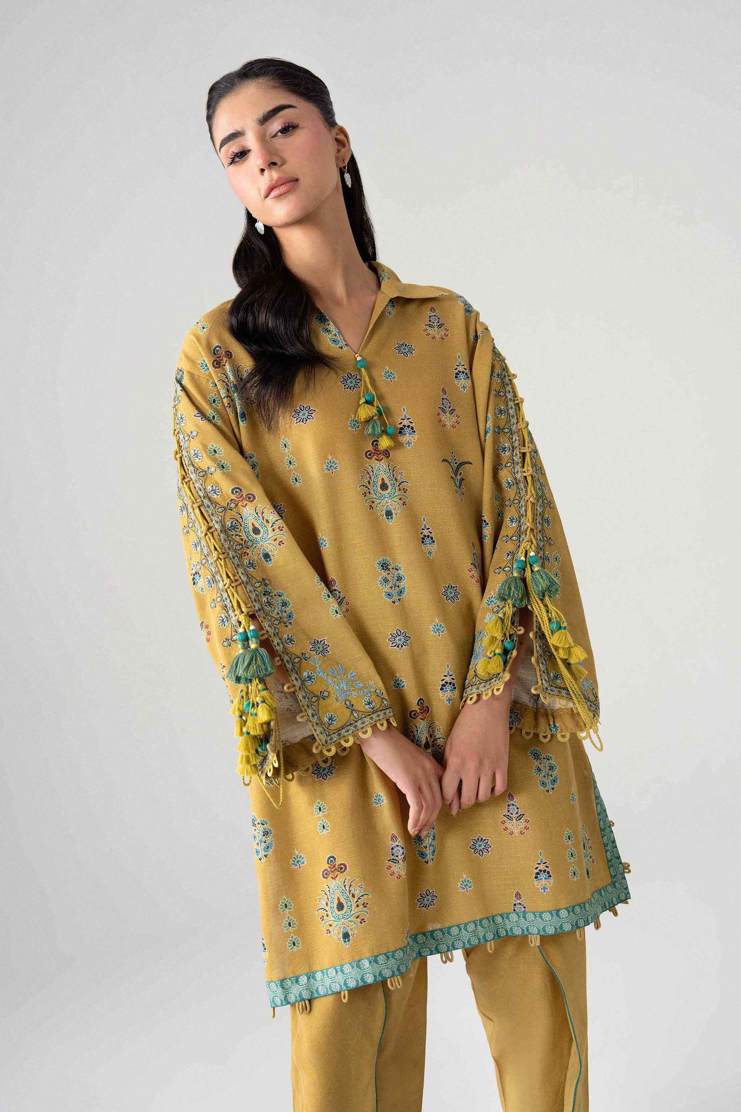 2 Piece - Printed Embroidered Suit - U2STE-NISHA26WV1-10 for Women - Unstitched Collection | Nishat | Shop Online