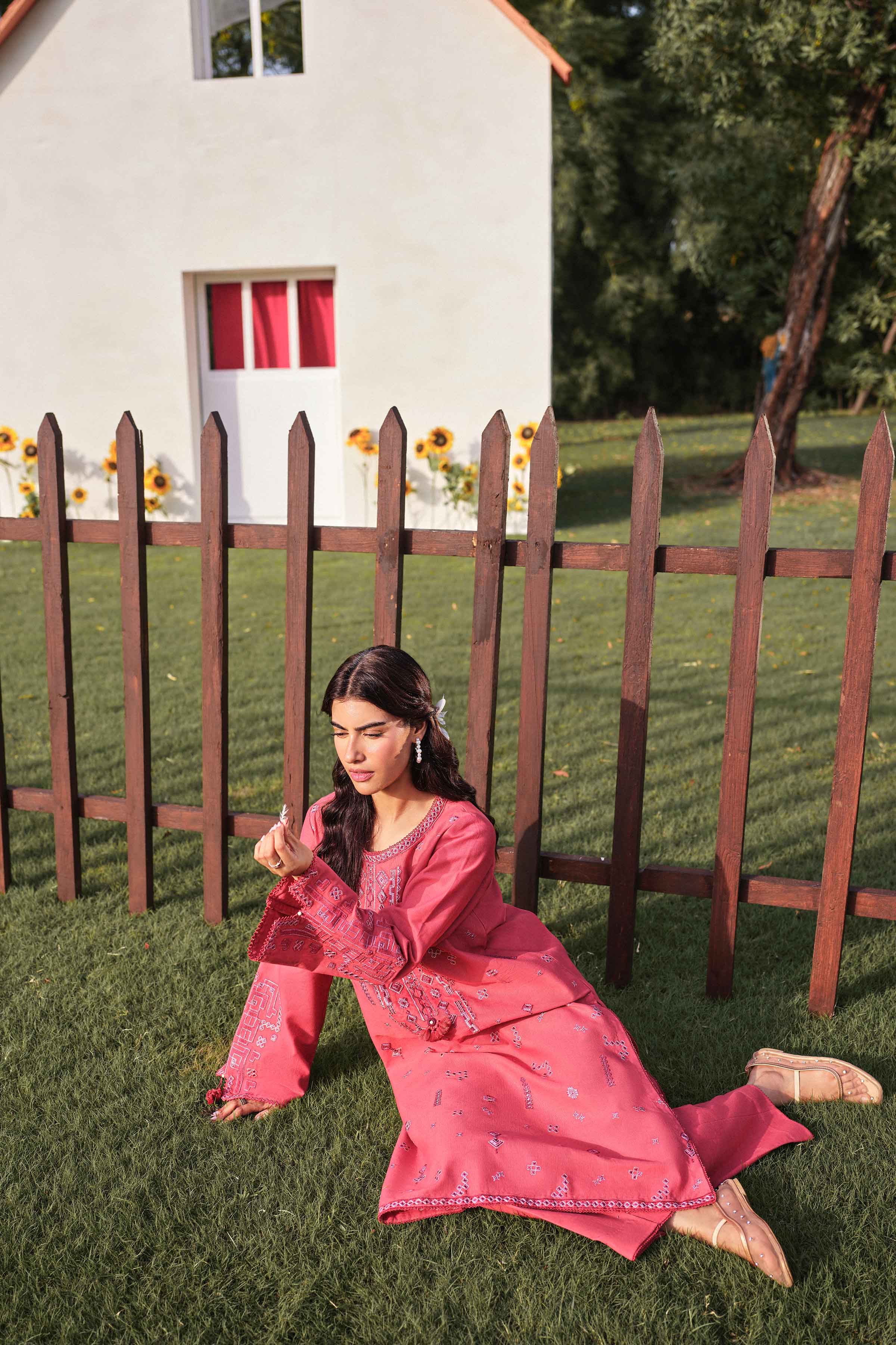 2 Piece - Embroidered Suit - U2STE-NISHA26WV1-11 for Women - Unstitched Collection | Nishat | Shop Online