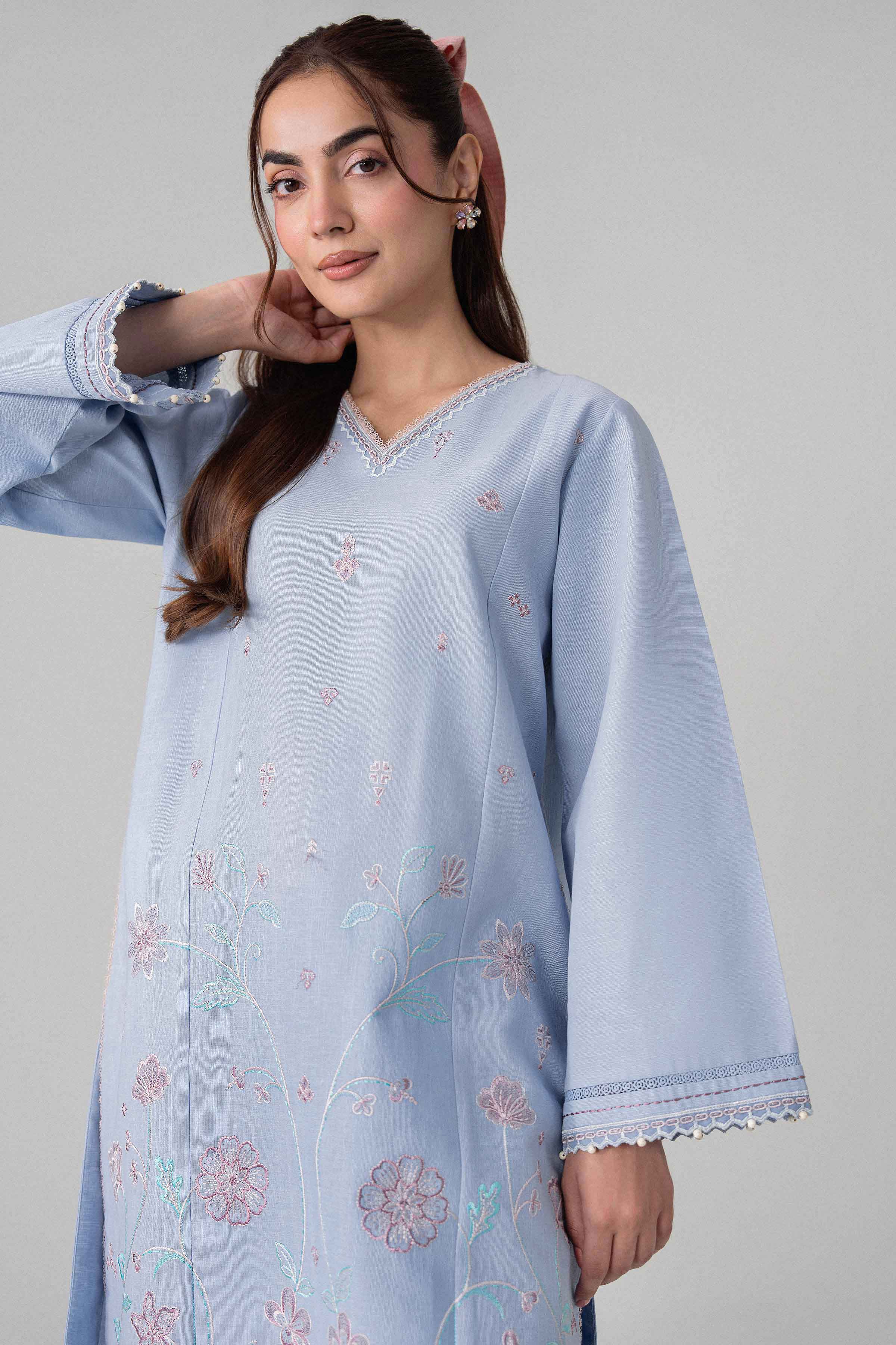 2 Piece - Embroidered Suit - U2STE-NISHA26WV1-16 for Women - Unstitched Collection | Nishat | Shop Online