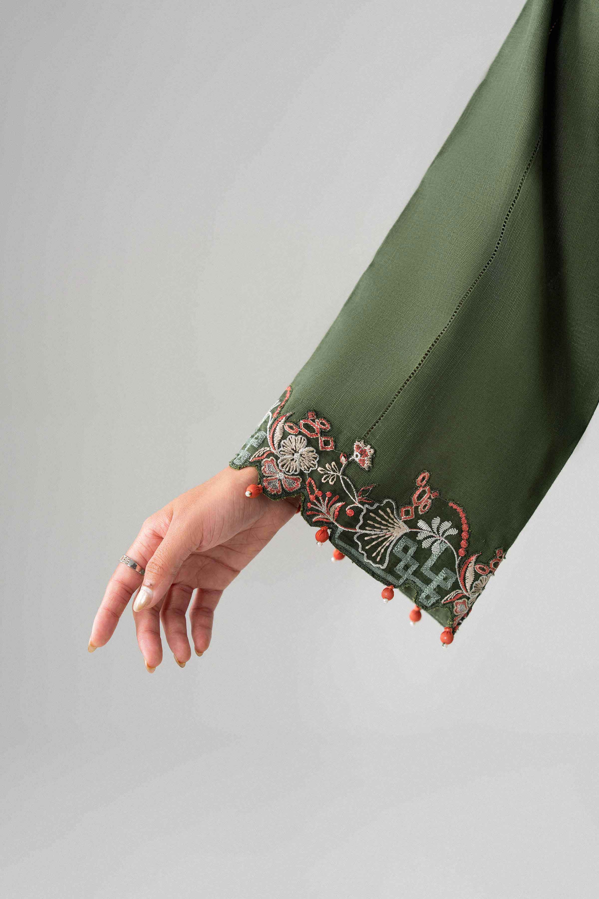 2 Piece - Embroidered Suit - U2STE-NISHA26WV1-18 for Women - Unstitched Collection | Nishat | Shop Online