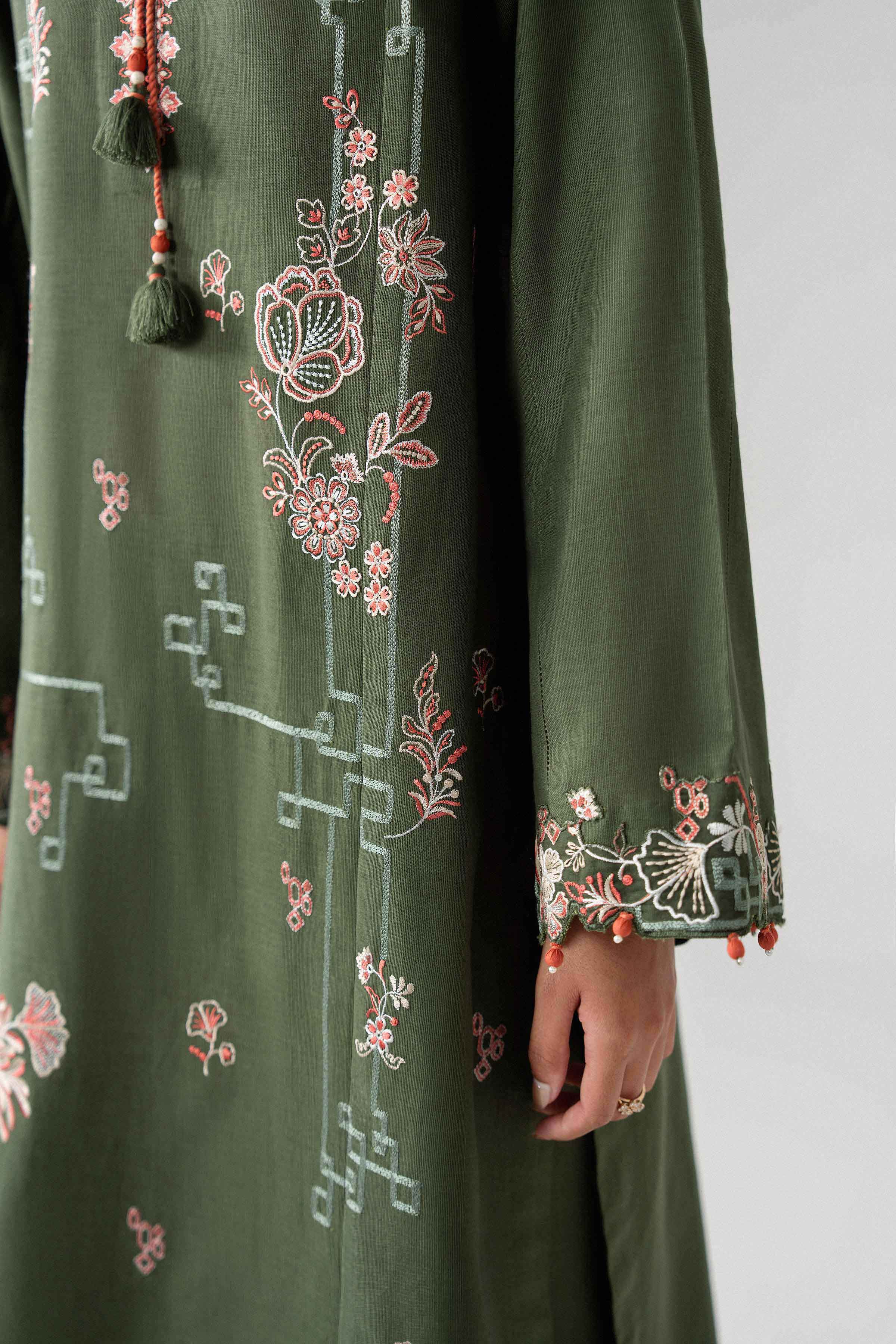 2 Piece - Embroidered Suit - U2STE-NISHA26WV1-18 for Women - Unstitched Collection | Nishat | Shop Online