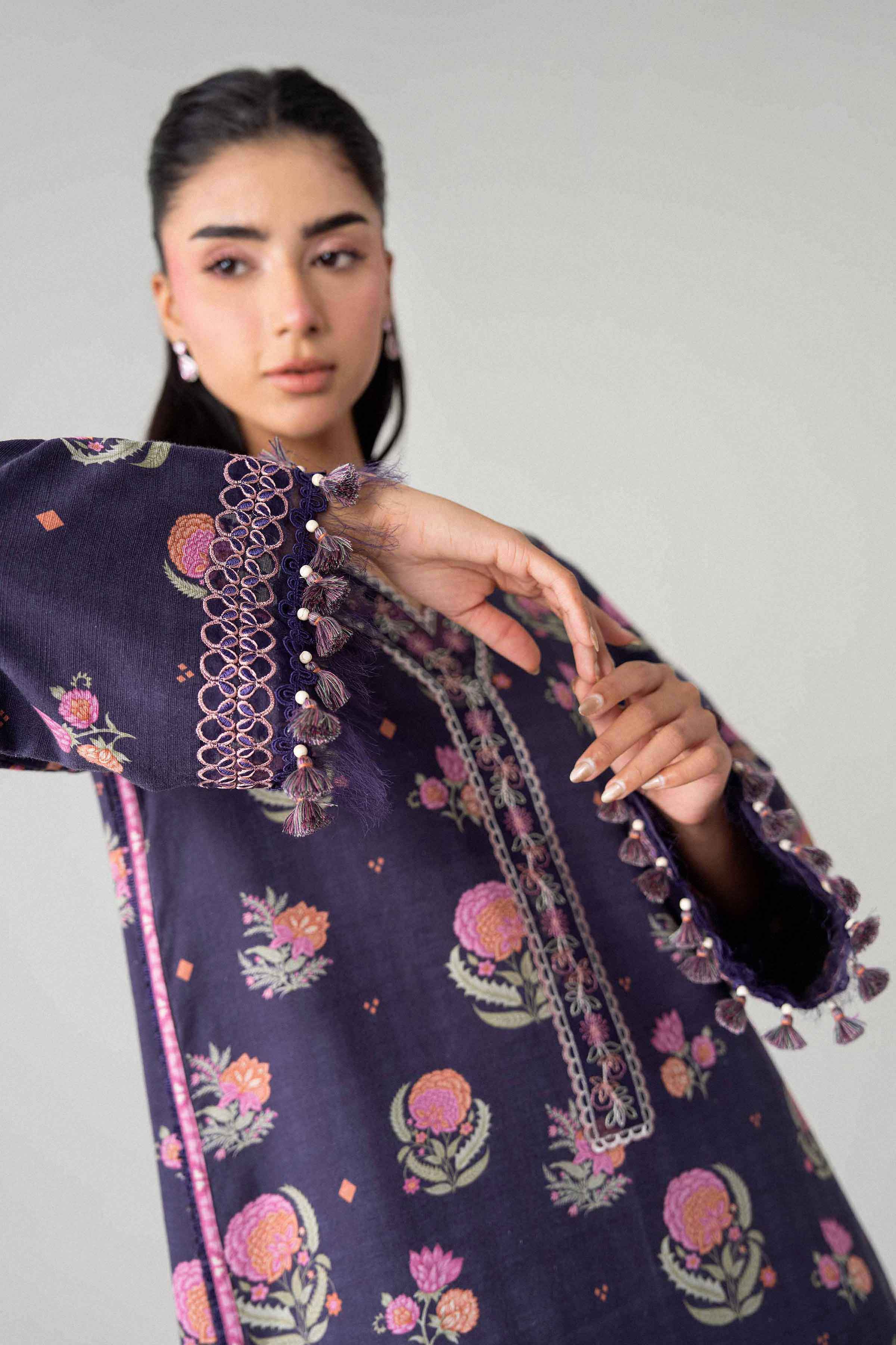 2 Piece - Printed Embroidered Suit - U2STE-NISHA26WV1-22 for Women - Unstitched Collection | Nishat | Shop Online
