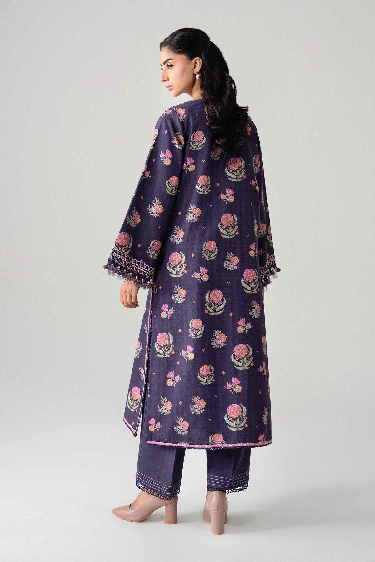2 Piece - Printed Embroidered Suit - U2STE-NISHA26WV1-22 for Women - Unstitched Collection | Nishat | Shop Online
