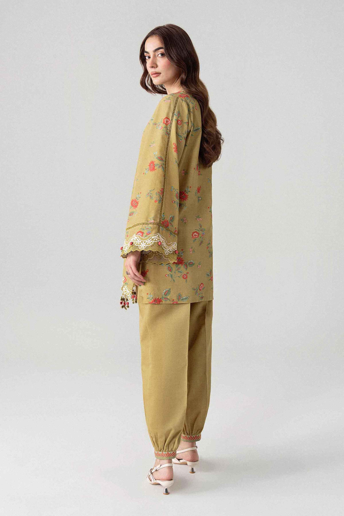 2 Piece - Printed Embroidered Suit - U2STE-NISHA26WV1-23 for Women - Unstitched Collection | Nishat | Shop Online