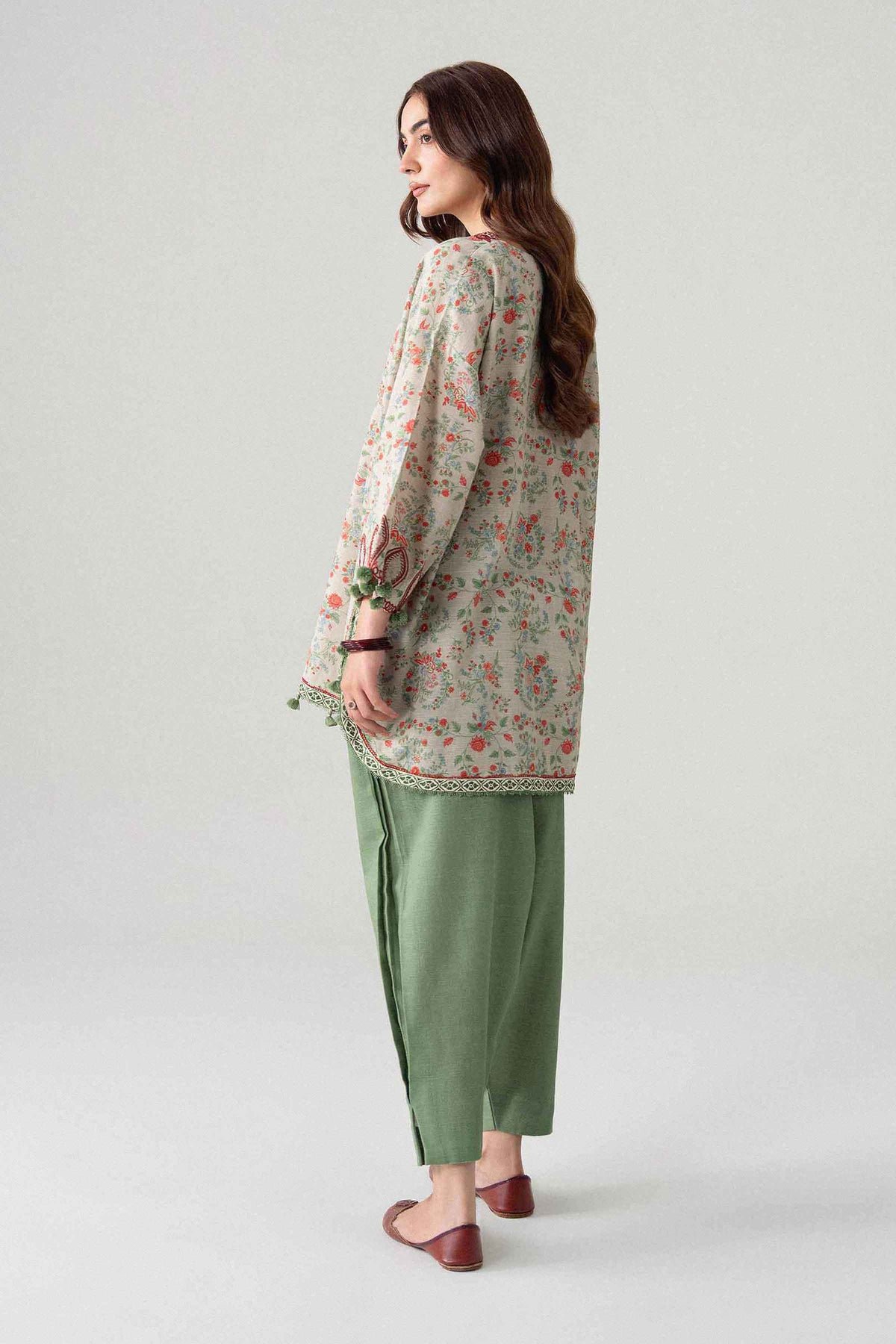 2 Piece - Printed Embroidered Suit - U2STE-NISHA26WV1-25 for Women - Unstitched Collection | Nishat | Shop Online
