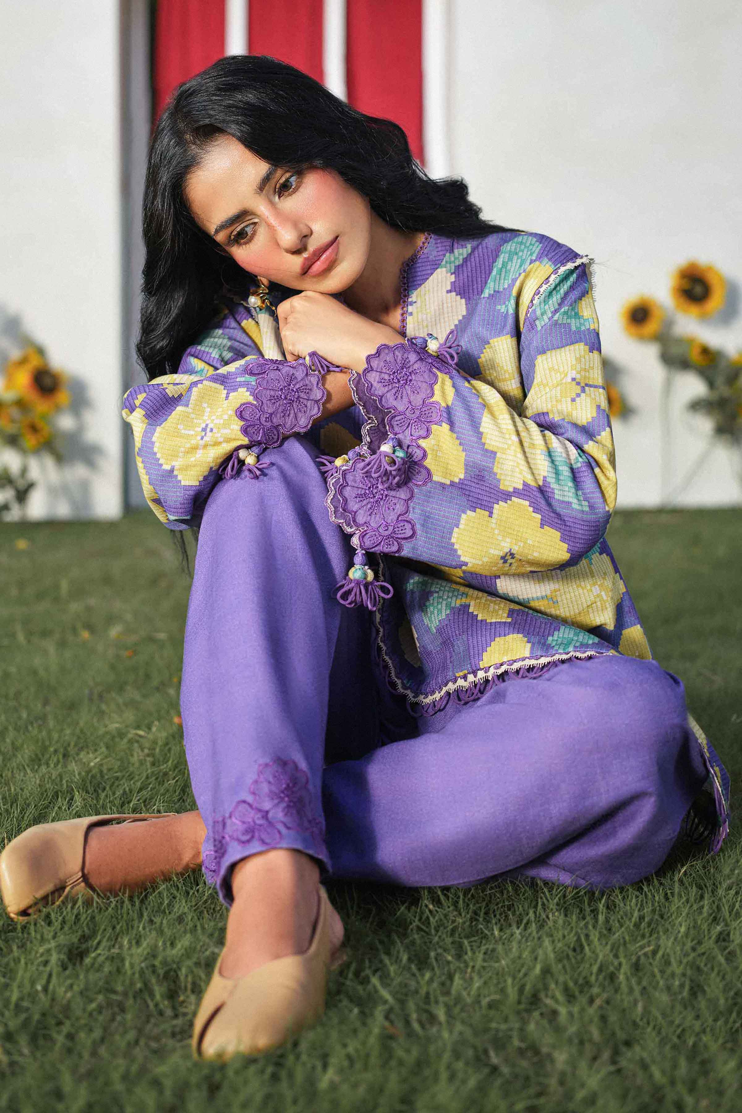 2 Piece - Printed Embroidered Suit - U2STE-NISHA26WV1-26 for Women - Unstitched Collection | Nishat | Shop Online