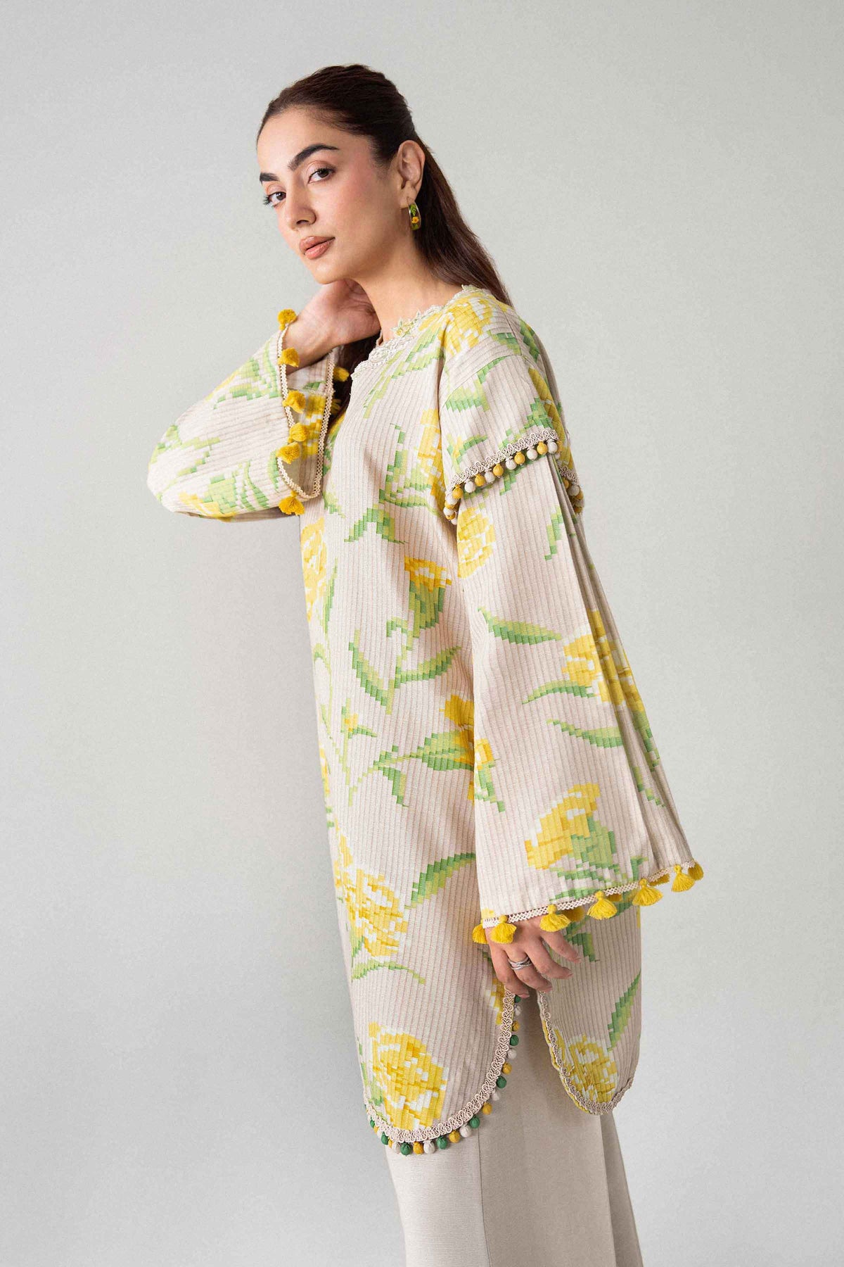 2 Piece - Printed Embroidered Suit - U2STE-NISHA26WV1-27 for Women - Unstitched Collection | Nishat | Shop Online