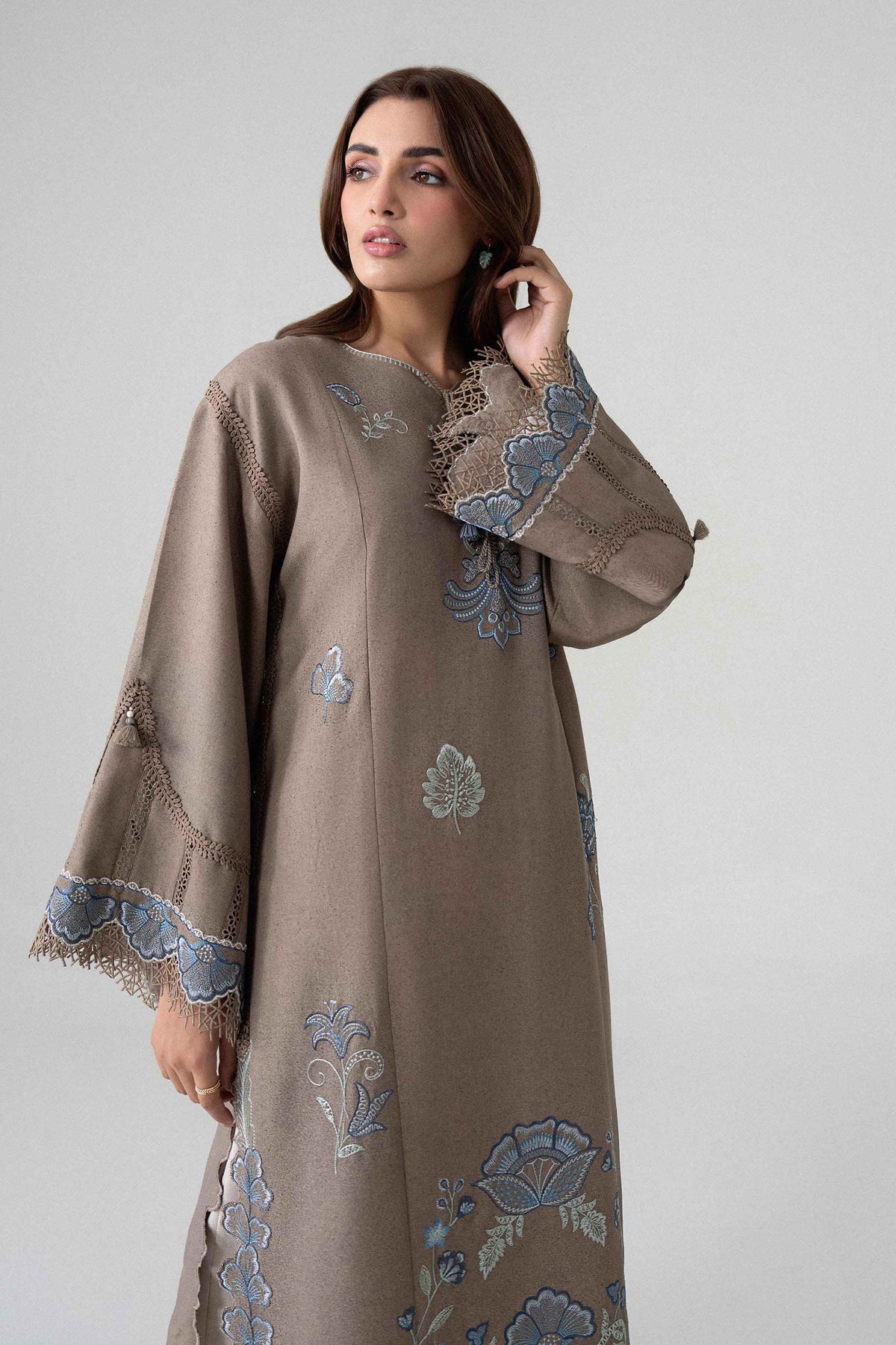 2 Piece - Embroidered Suit - U2STE-NISHA26WV1-68