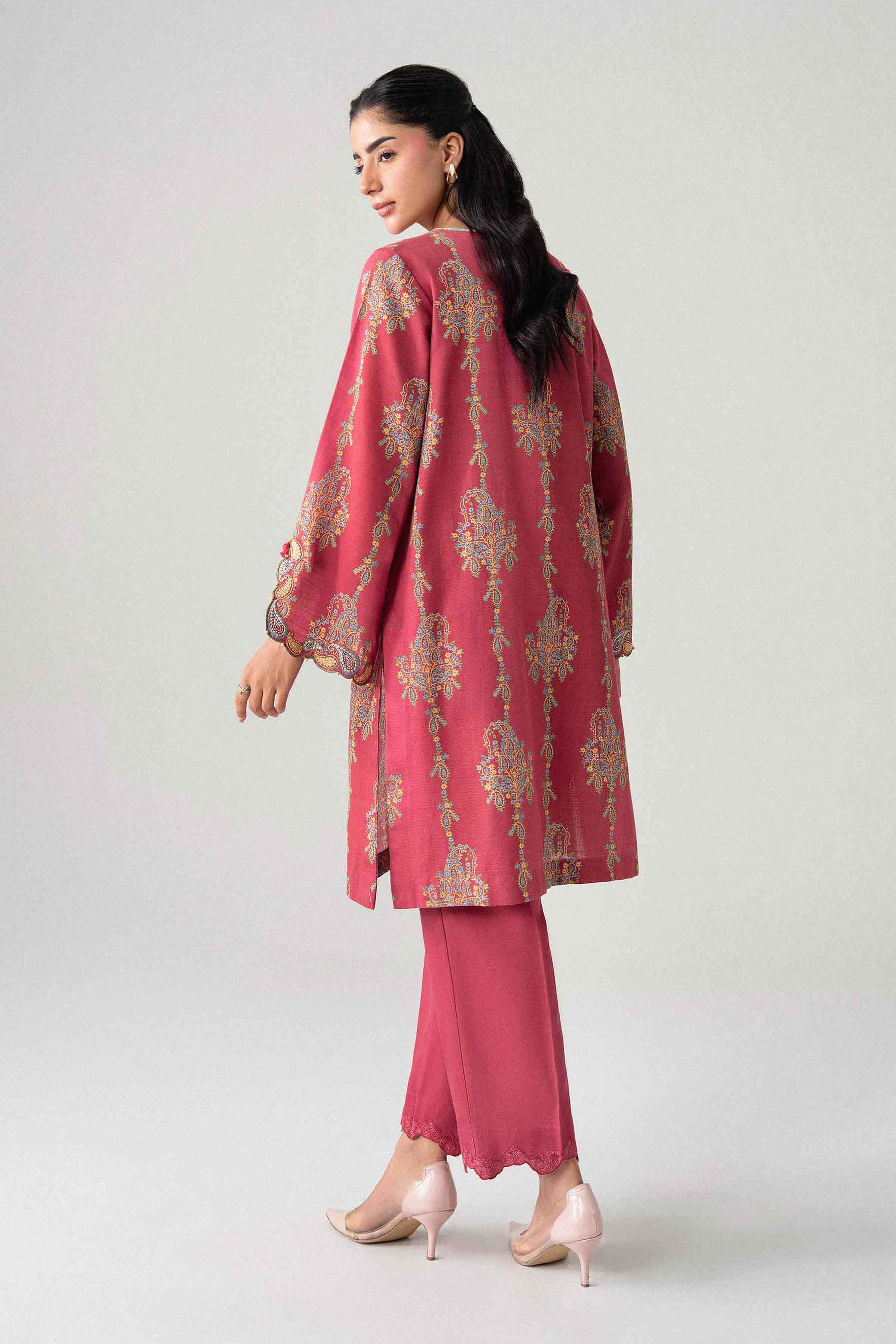 2 Piece - Printed Embroidered Suit - U2STE-NISHA26WV1-7 for Women - Unstitched Collection | Nishat | Shop Online
