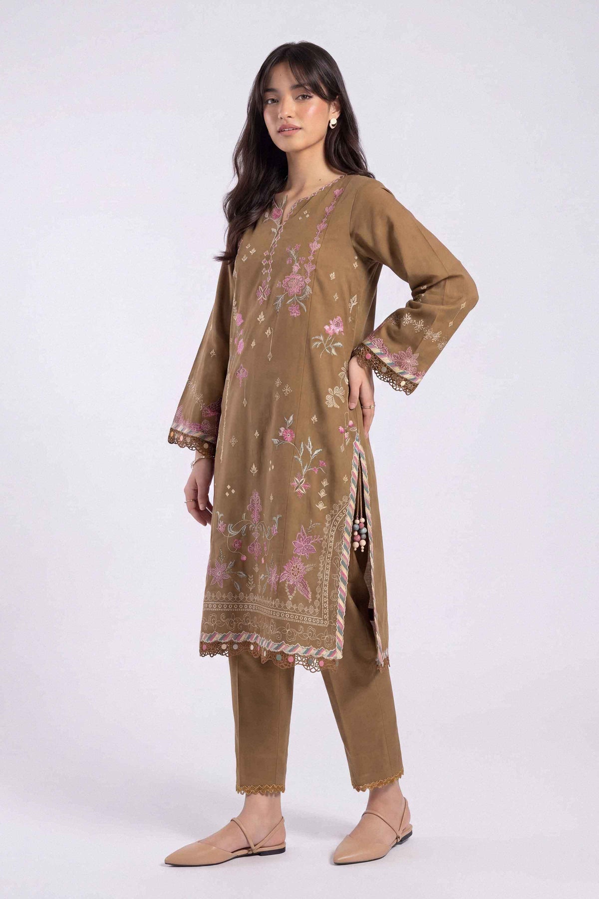 2 Piece - Embroidered Suit - U2STE-NISHA26WV1-72