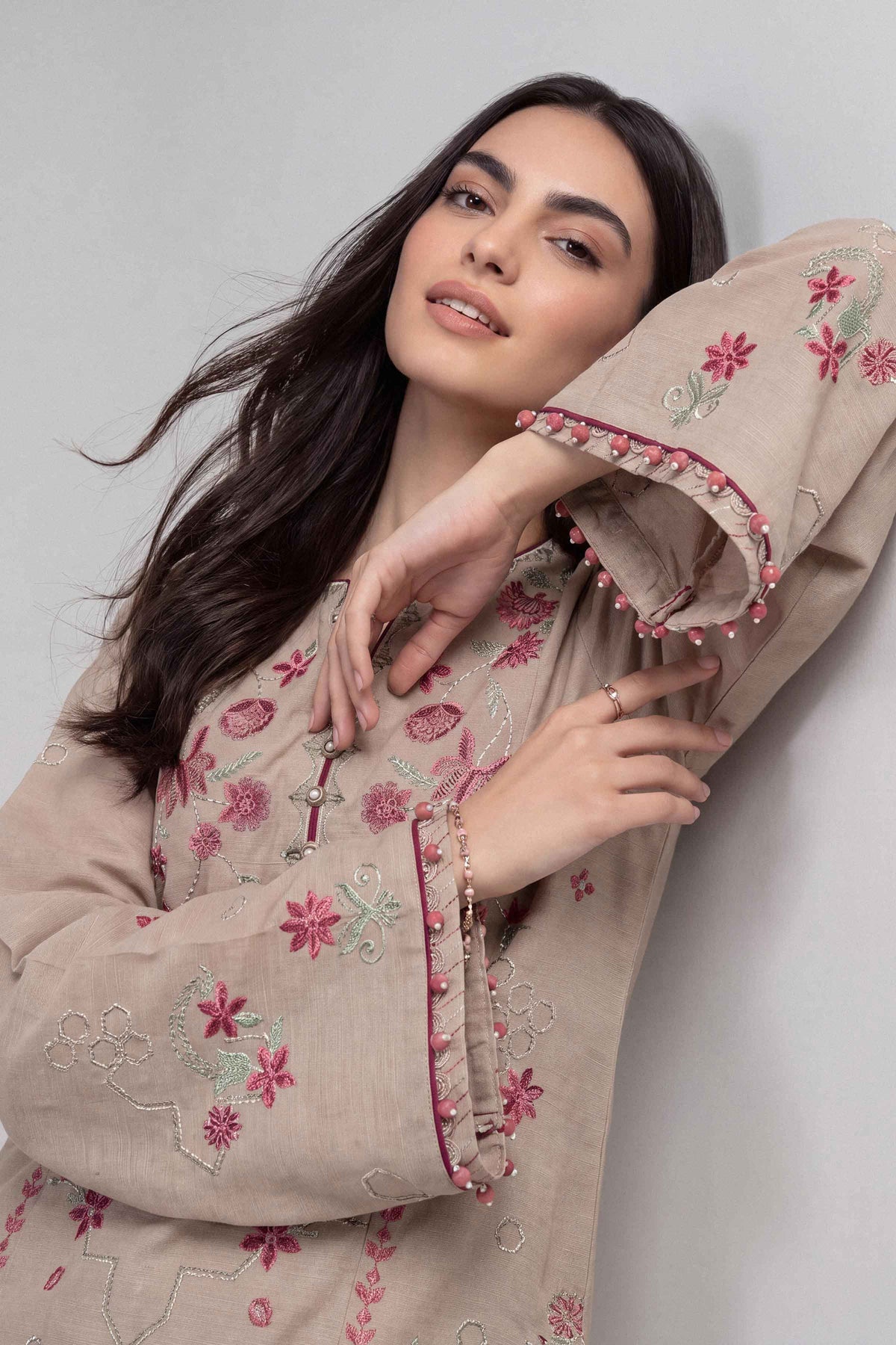 2 Piece - Embroidered Suit - U2STE-NISHA26WV1-77