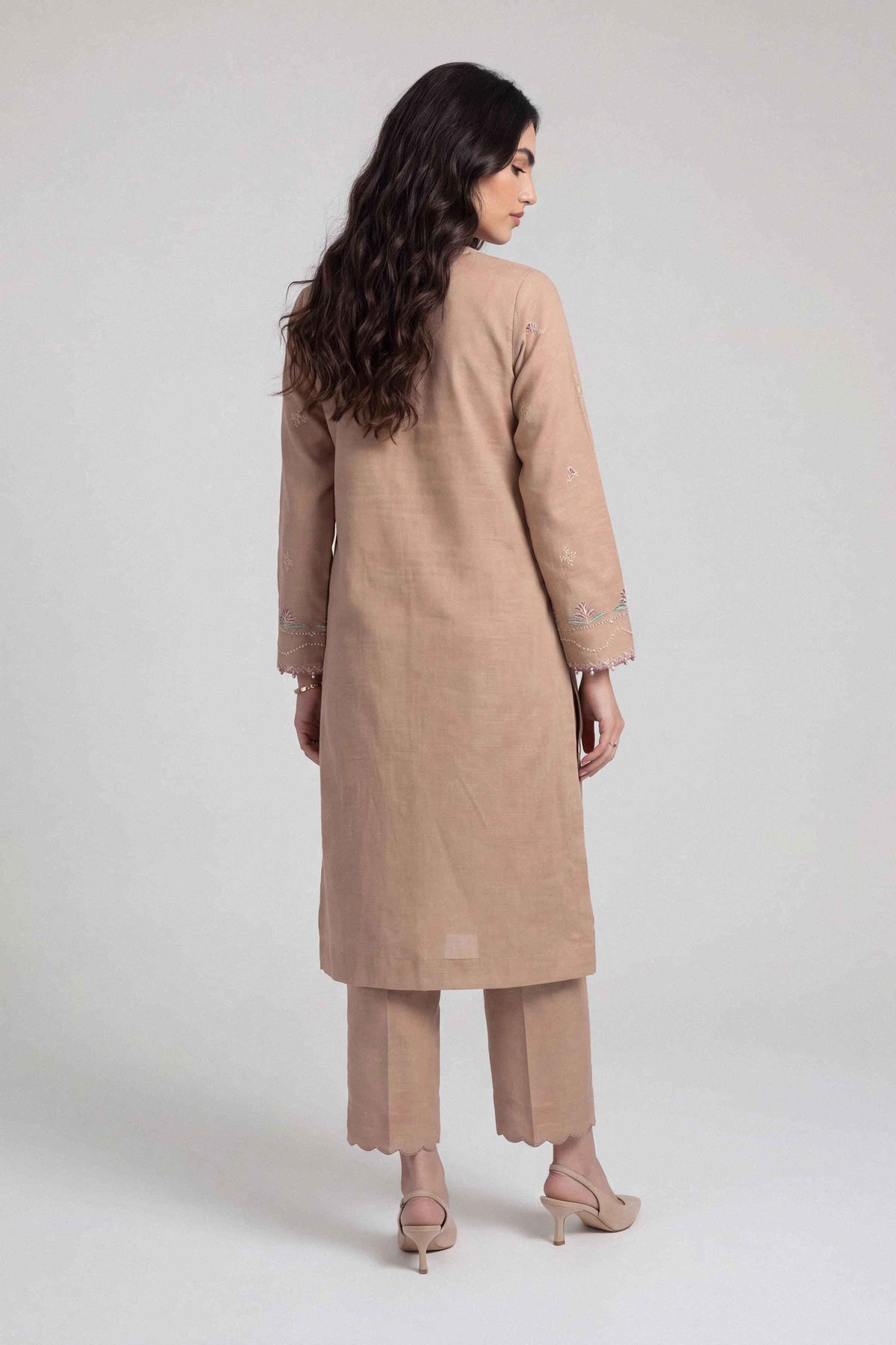 2 Piece - Embroidered Suit - U2STE-NISHA26WV1-78