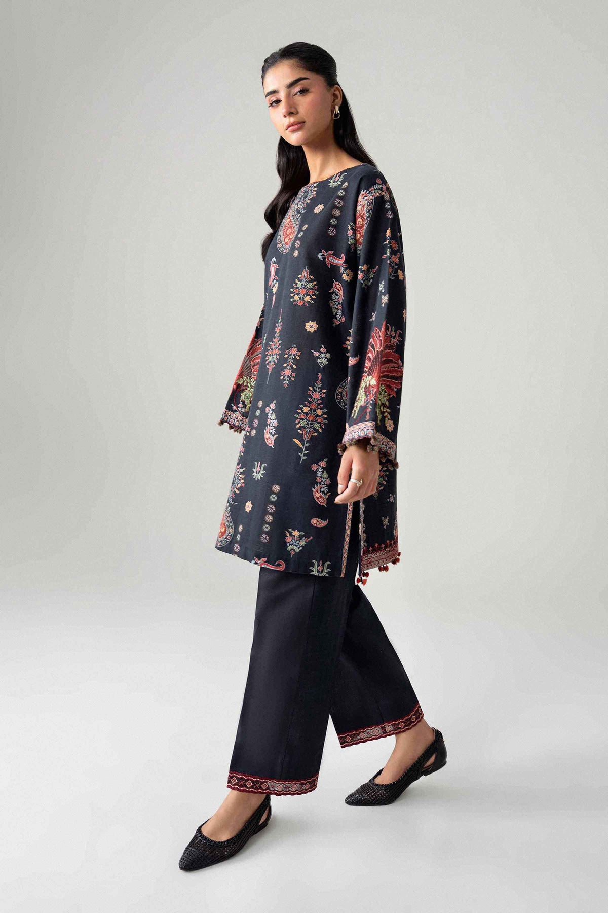 2 Piece - Printed Embroidered Suit - U2STE-NISHA26WV1-8 for Women - Unstitched Collection | Nishat | Shop Online