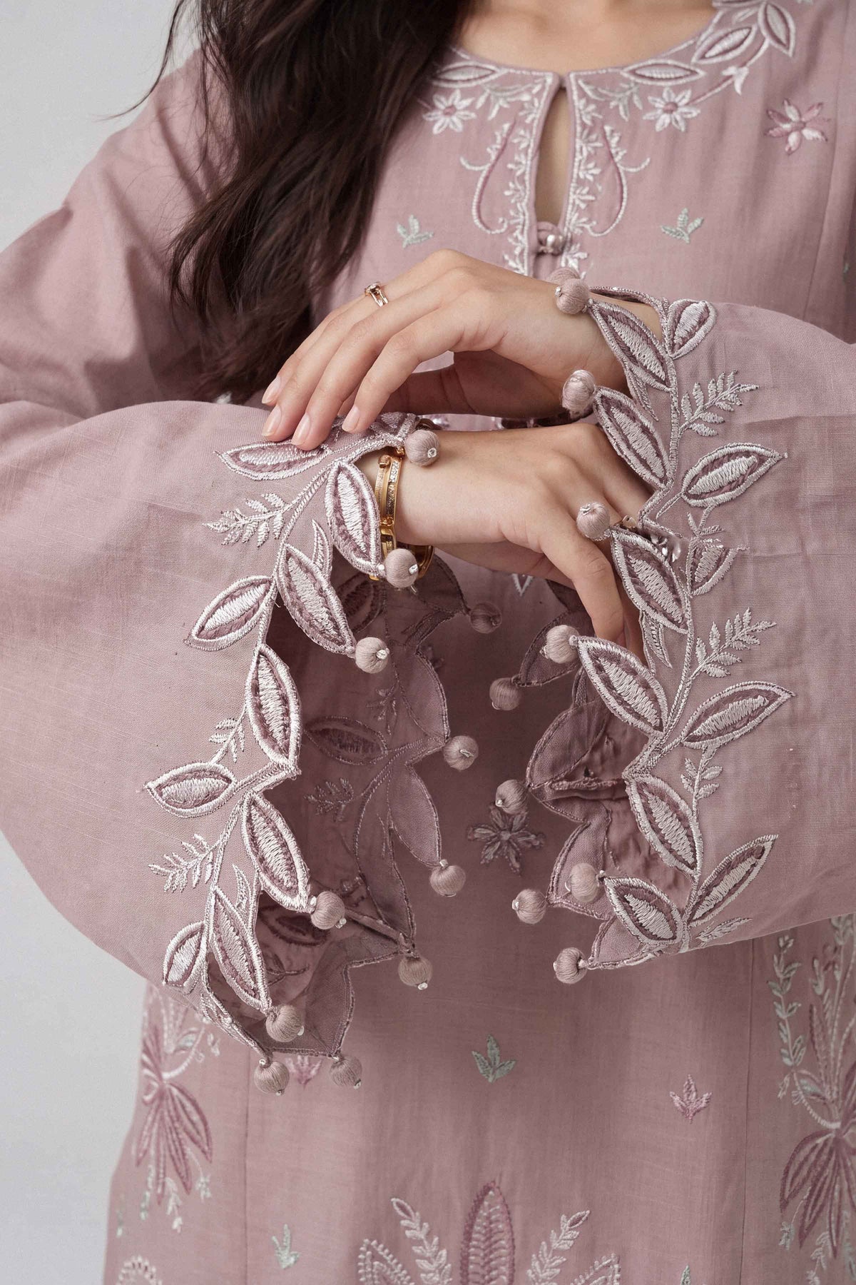 2 Piece - Embroidered Suit - U2STE-NISHA26WV1-86