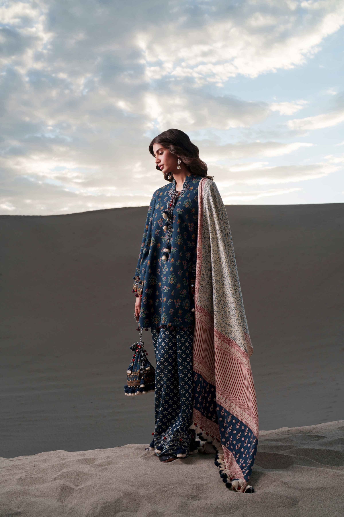 3 Piece - Printed Suit - U3P-NISHA26WV1-101