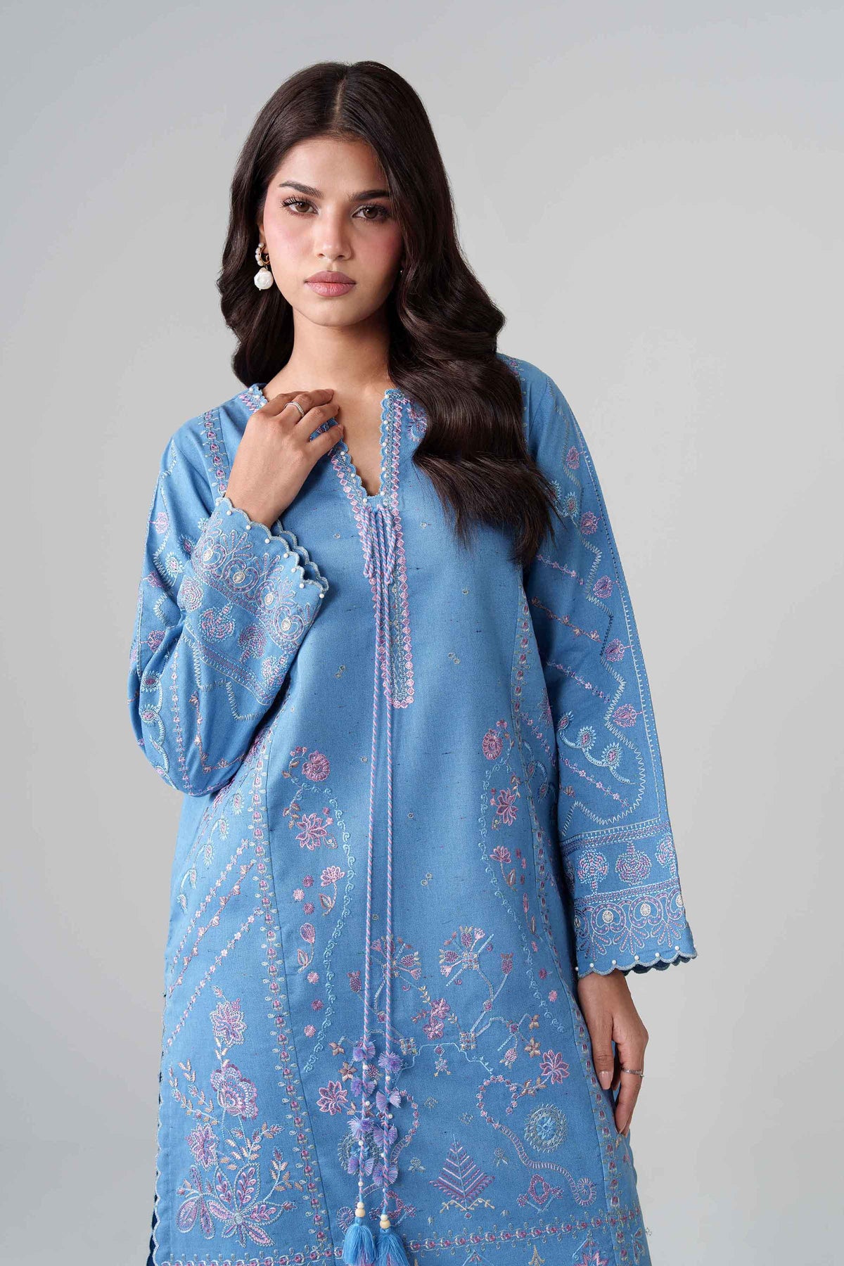 2 Piece - Embroidered Suit - U3P-NISHA26WV1-110